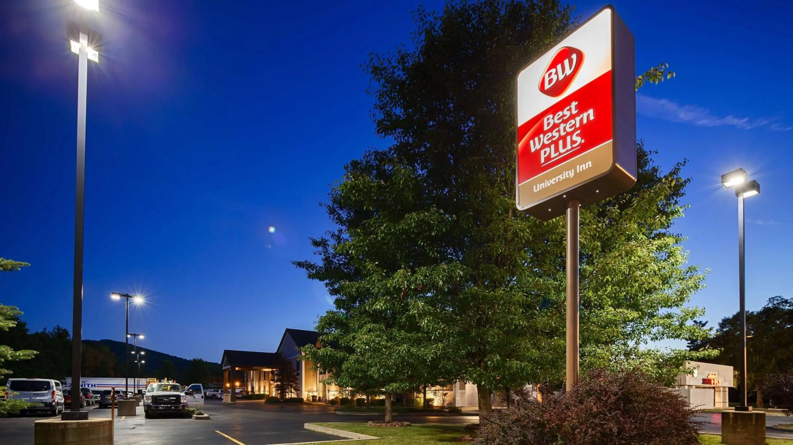 Property building in Best Western Plus University Inn