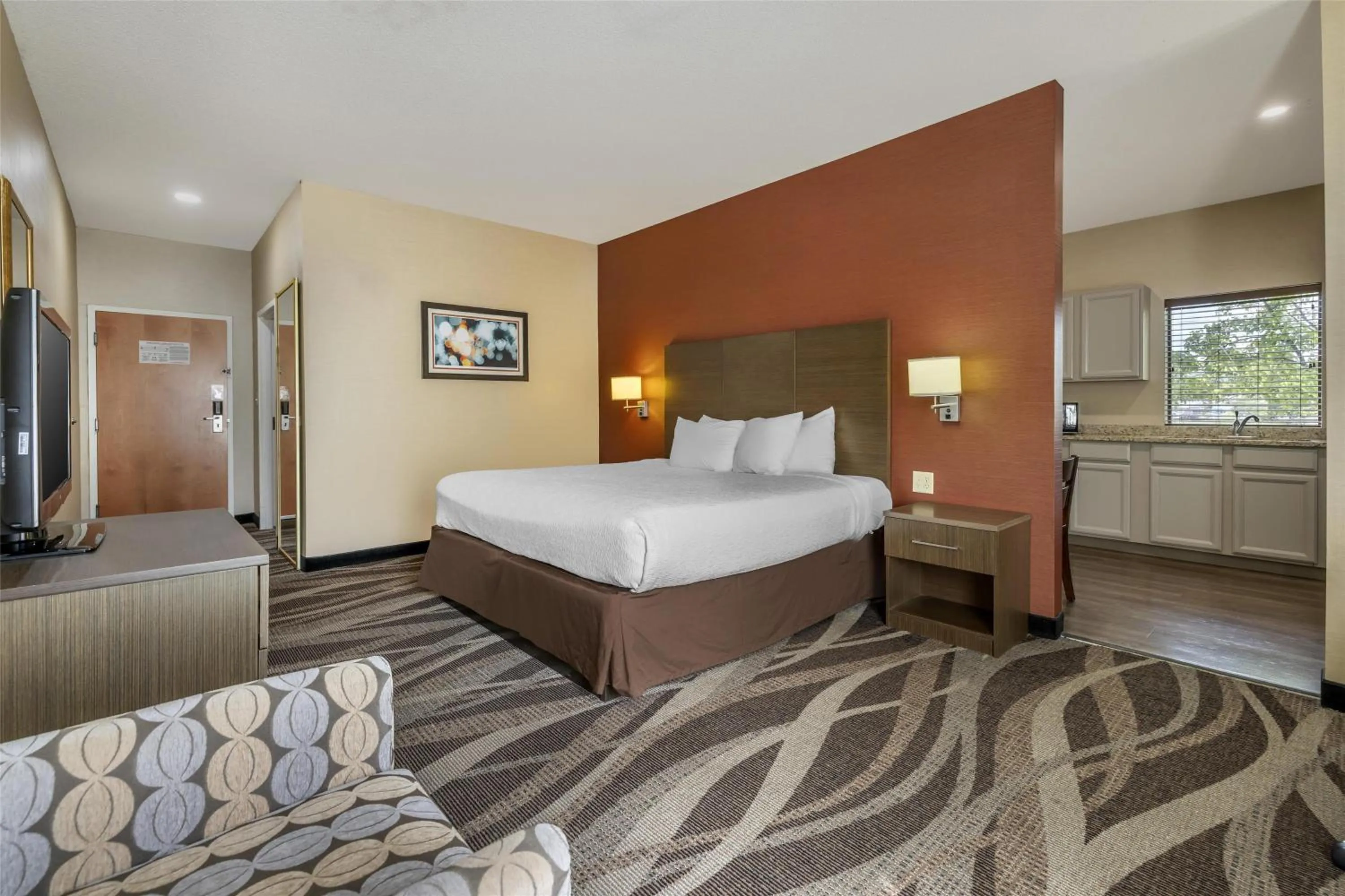 Bedroom, Bed in Best Western Plus University Inn