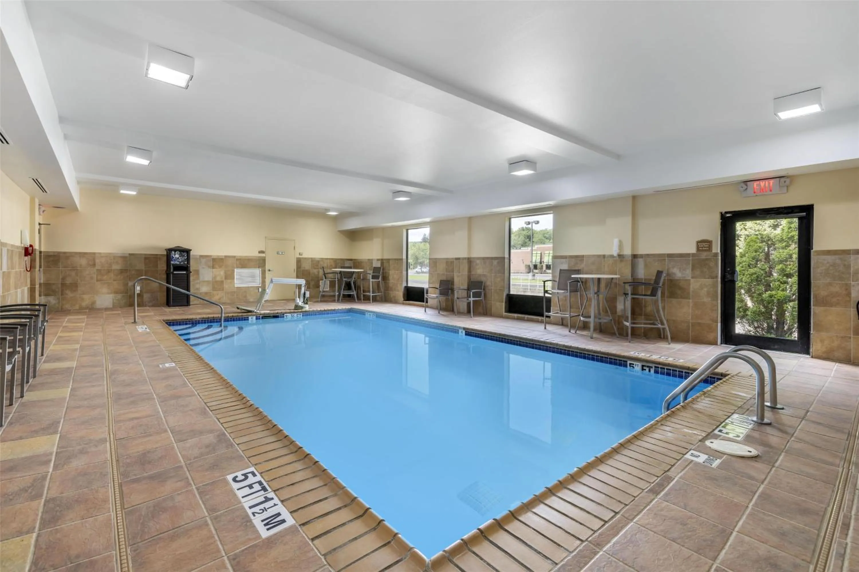 Pool view in Best Western Plus University Inn