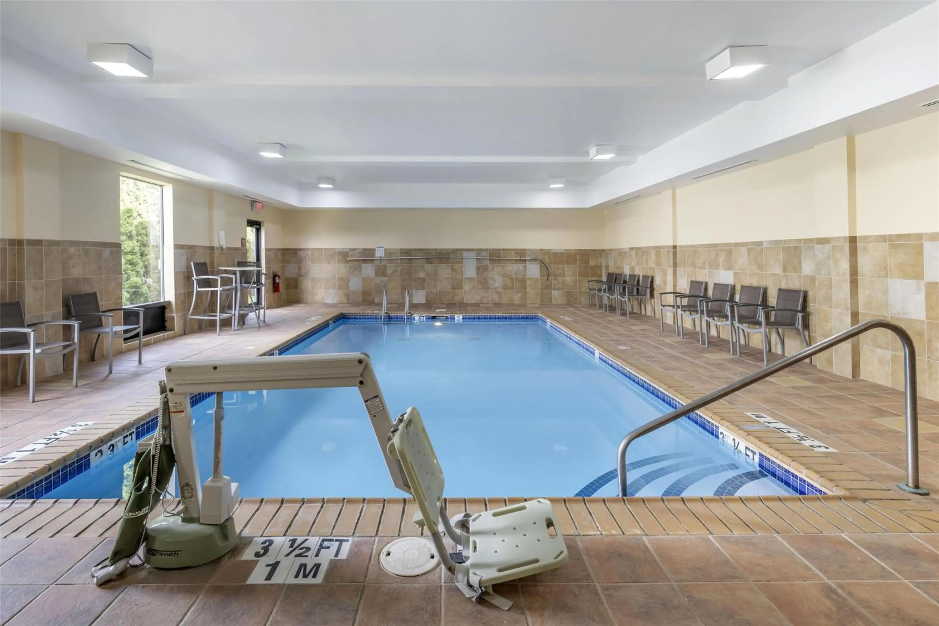 Pool view in Best Western Plus University Inn