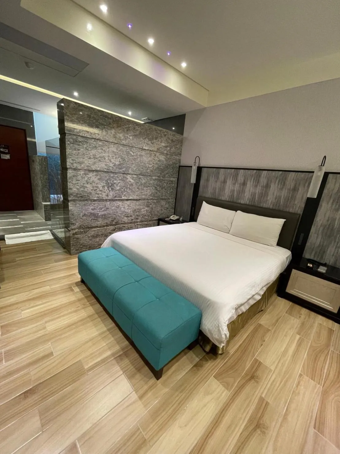 Bed in G.SHOCK Motel