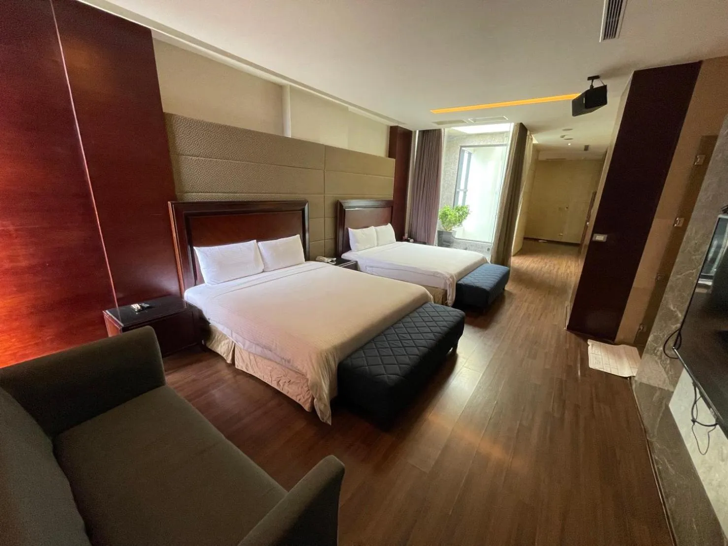 Bed in G.SHOCK Motel