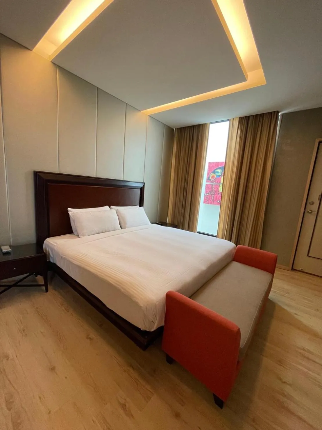 Bed in G.SHOCK Motel