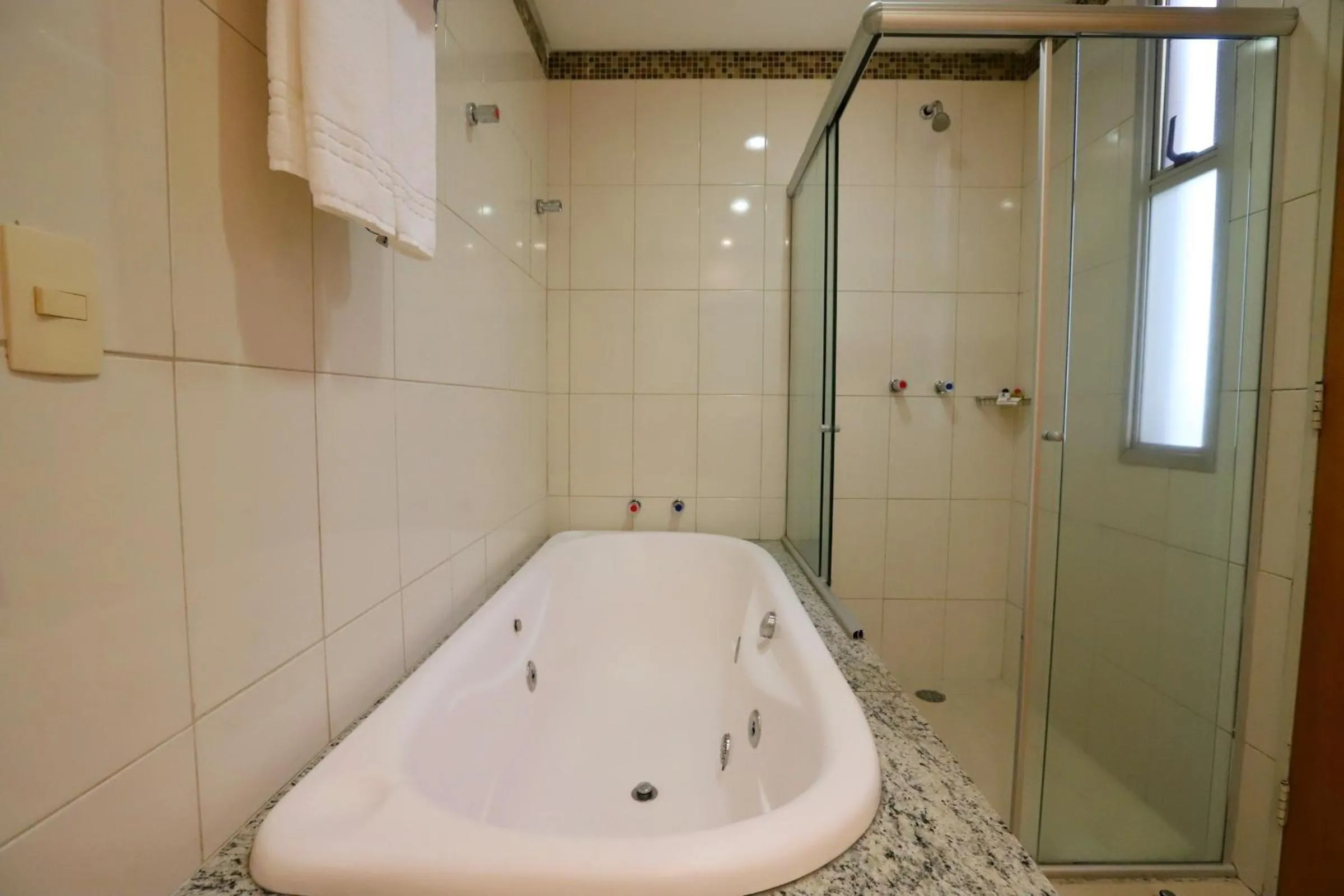 Shower in Hotel Maione