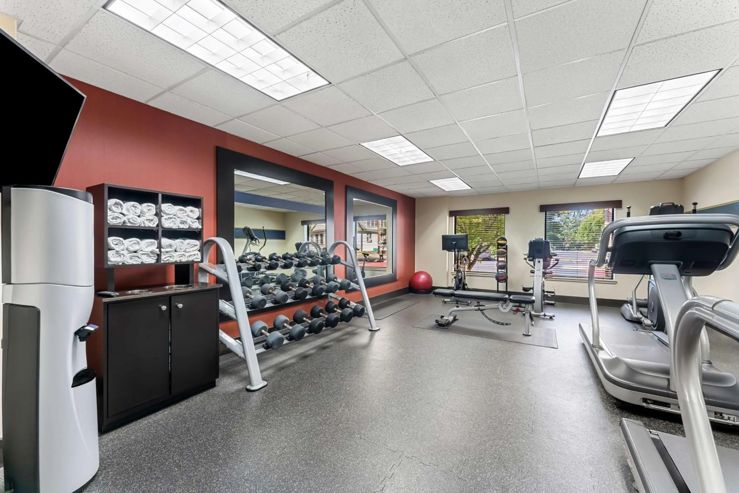 Fitness centre/facilities in Hampton Inn Stroudsburg Poconos