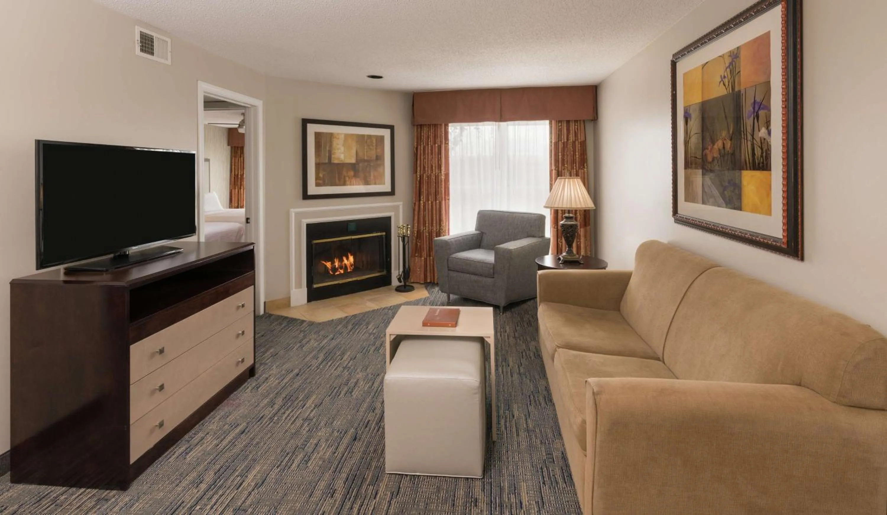 Bedroom in Homewood Suites by Hilton Chicago - Schaumburg
