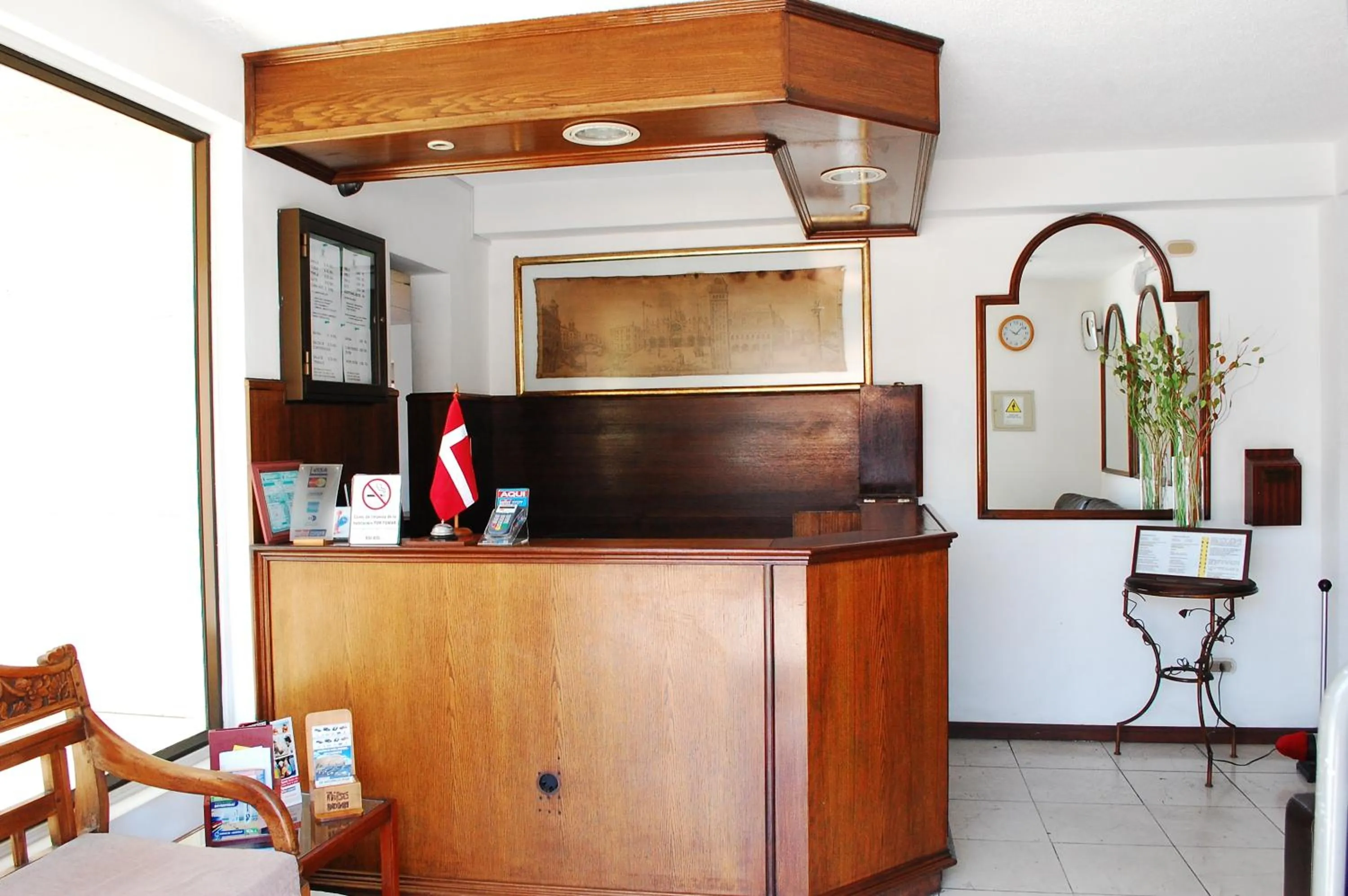 Lobby or reception in Hotel Americano