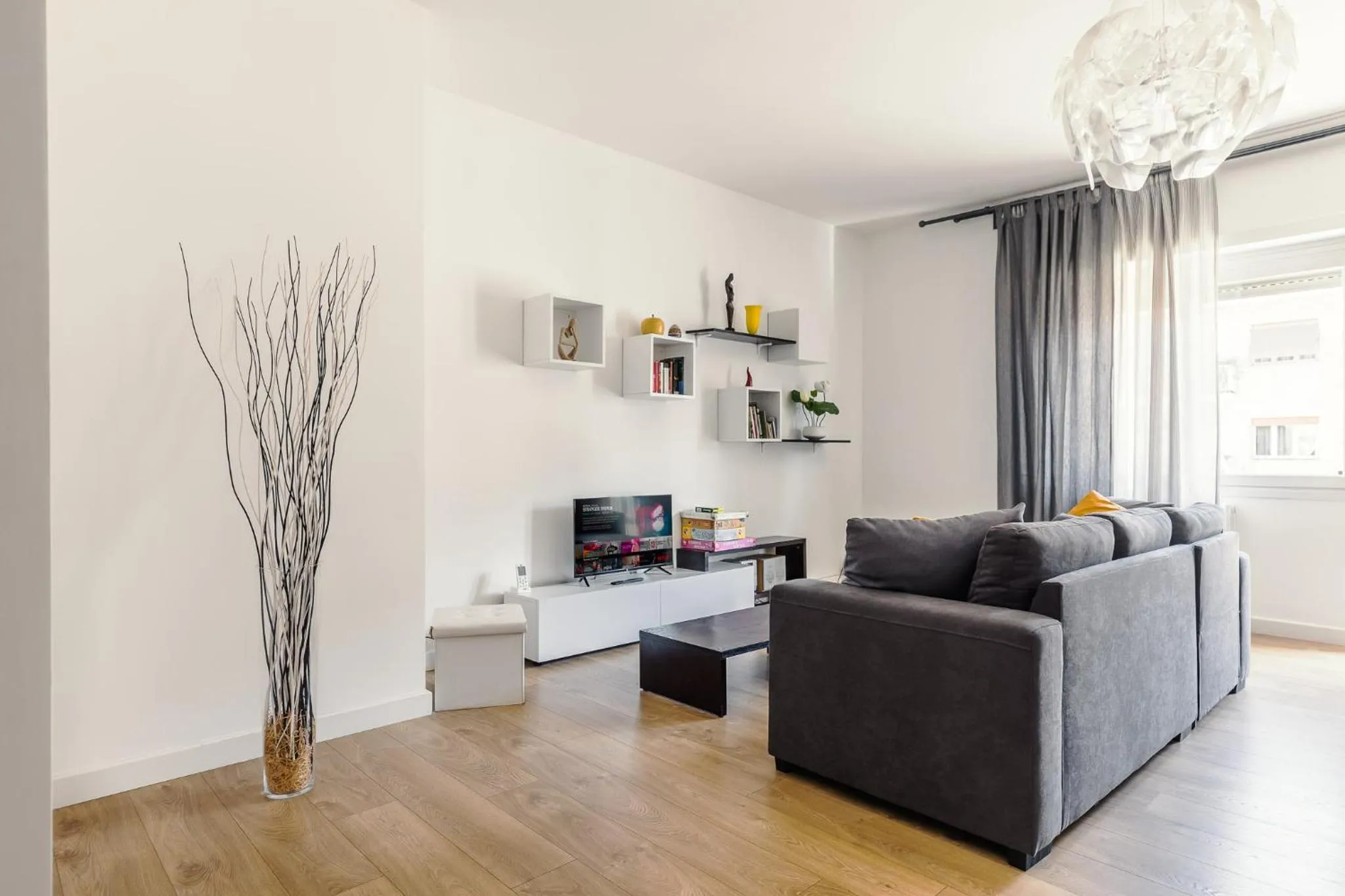 TV and multimedia in Apartment Costanza in Rome