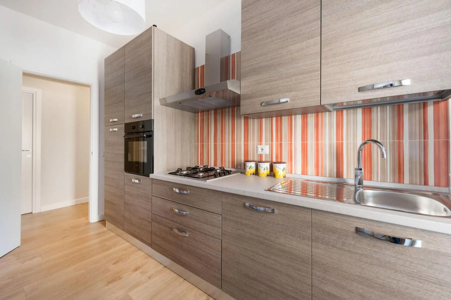 Kitchen or kitchenette in Apartment Costanza in Rome