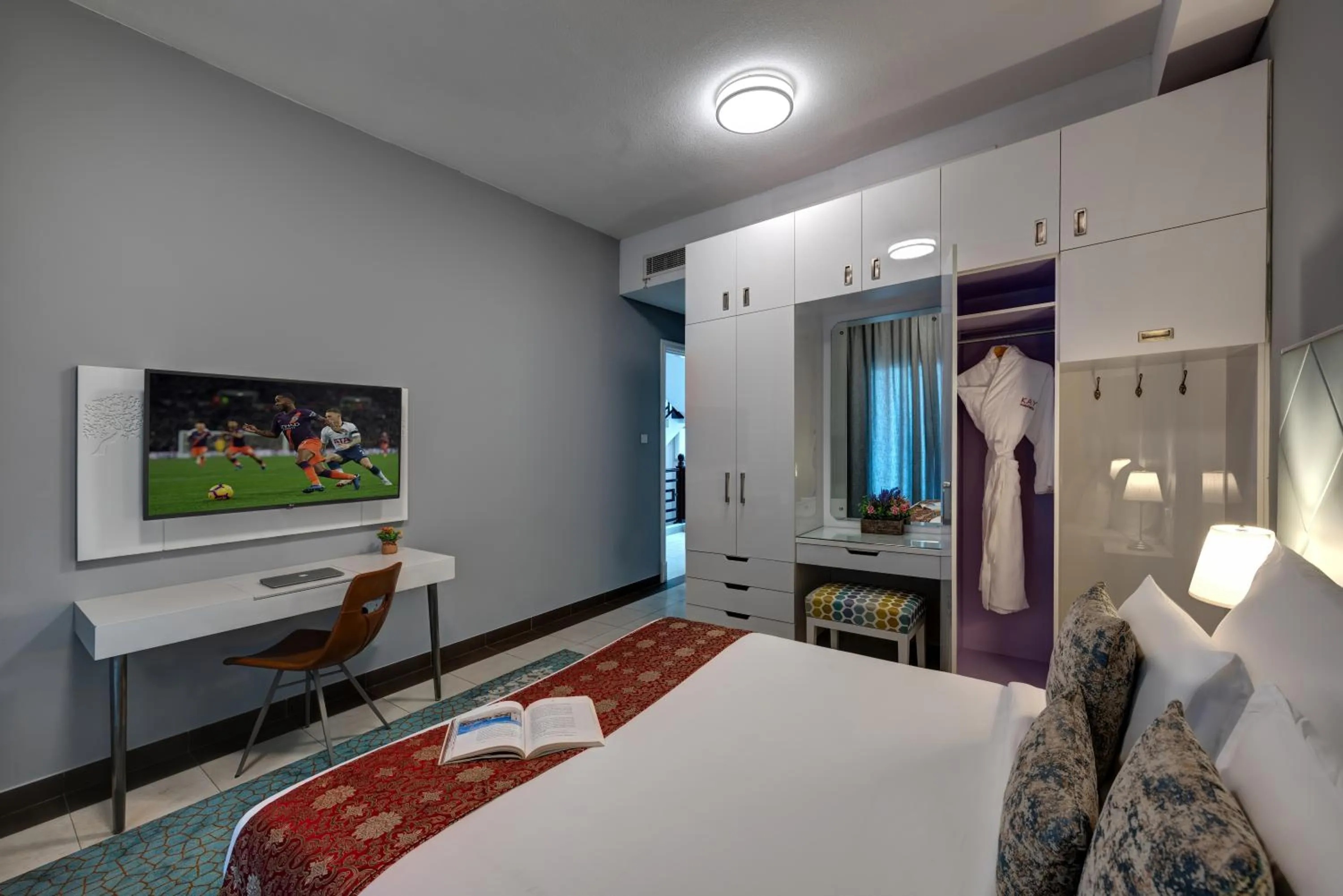 Bedroom, Bed in KAY Homes