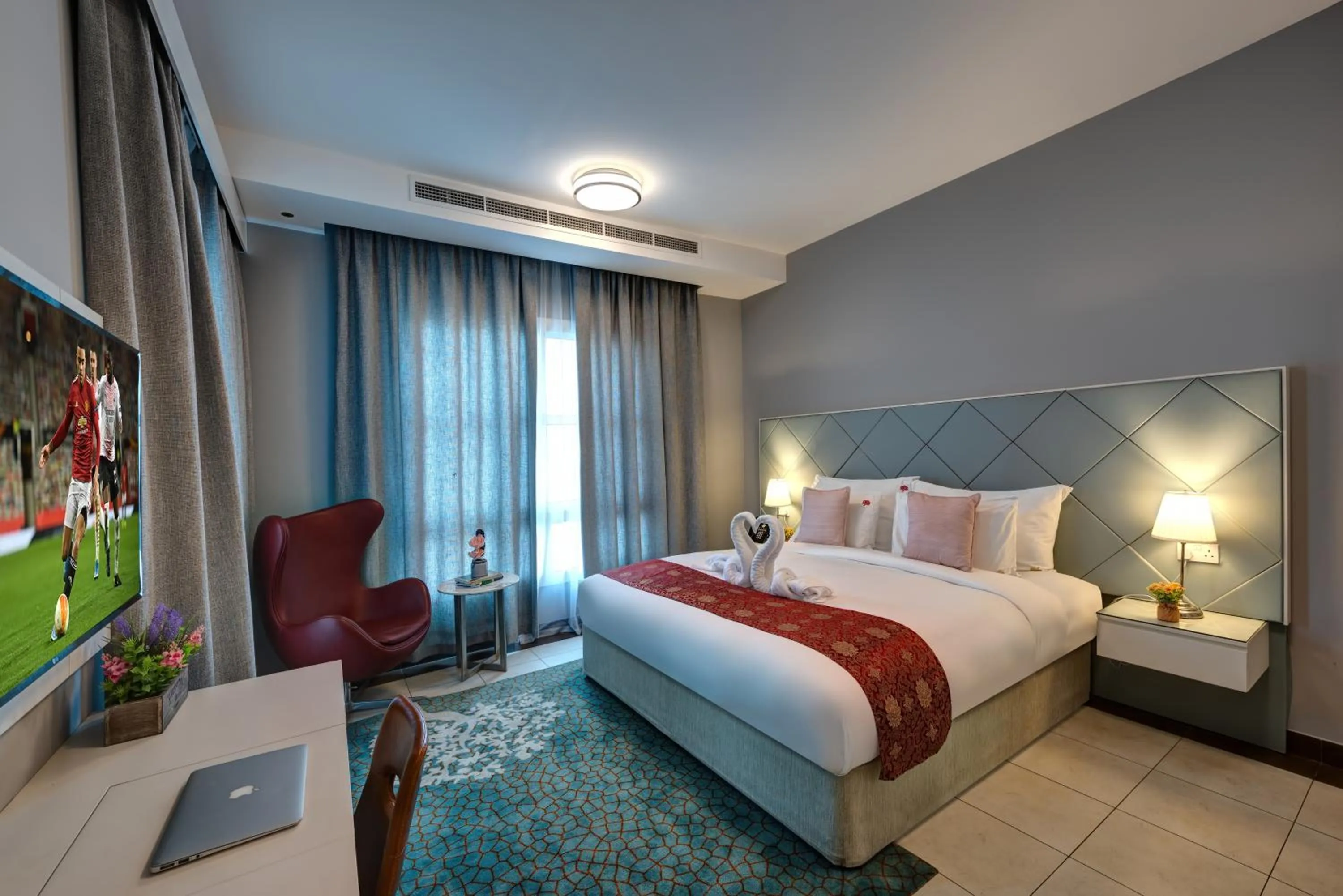 Bedroom, Bed in KAY Homes