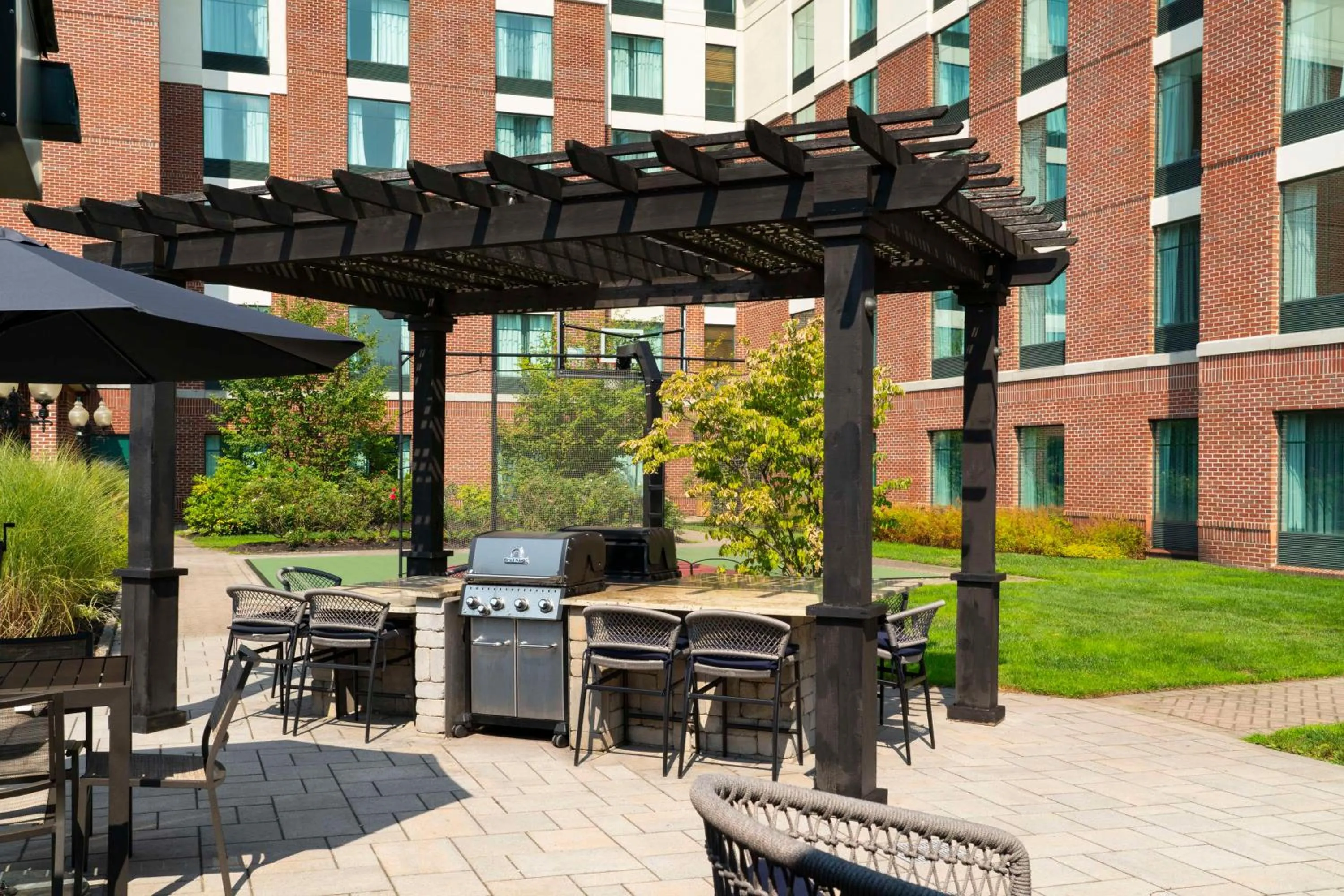 Patio in Homewood Suites by Hilton Hartford South-Glastonbury