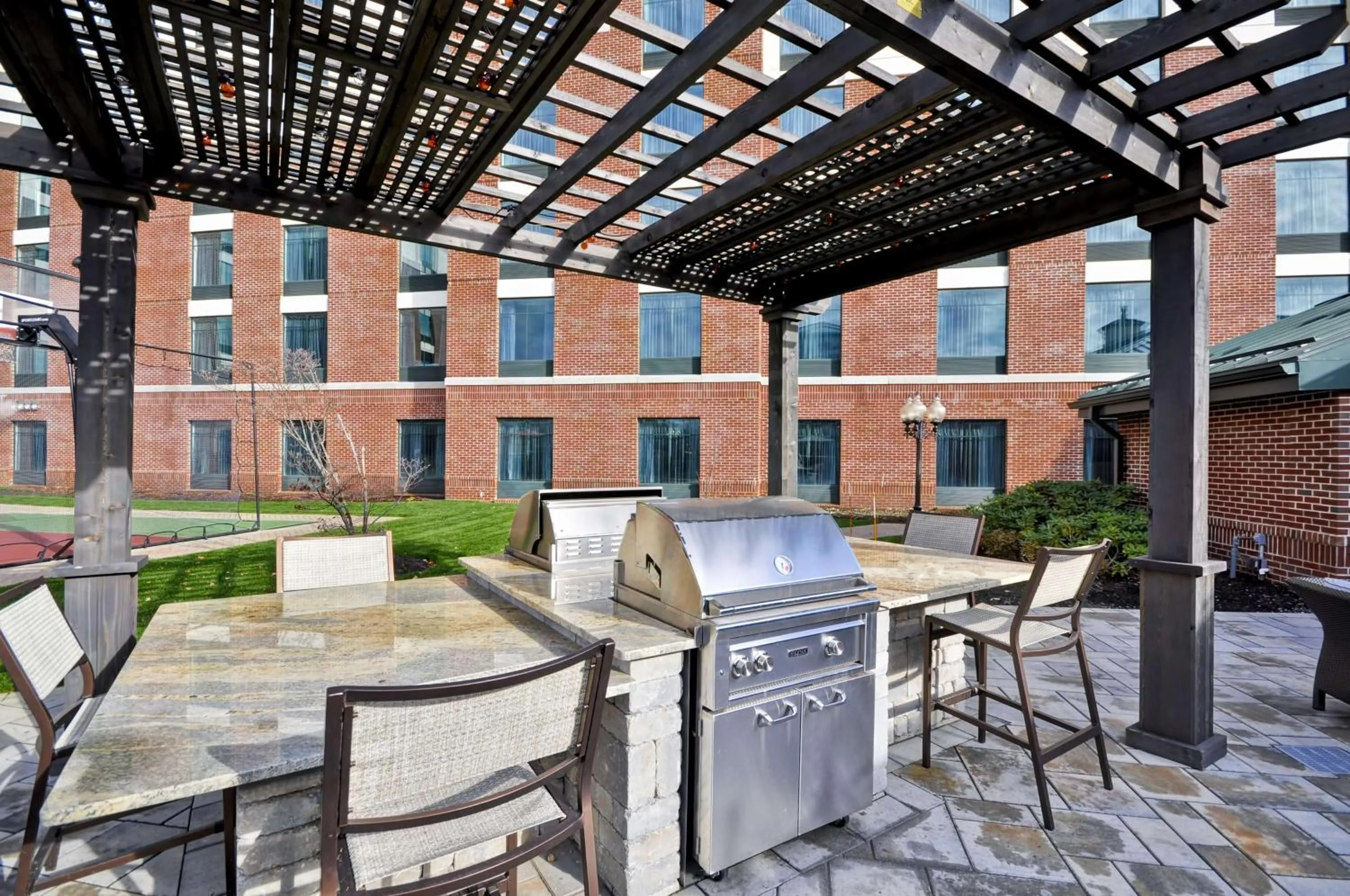 Patio in Homewood Suites by Hilton Hartford South-Glastonbury