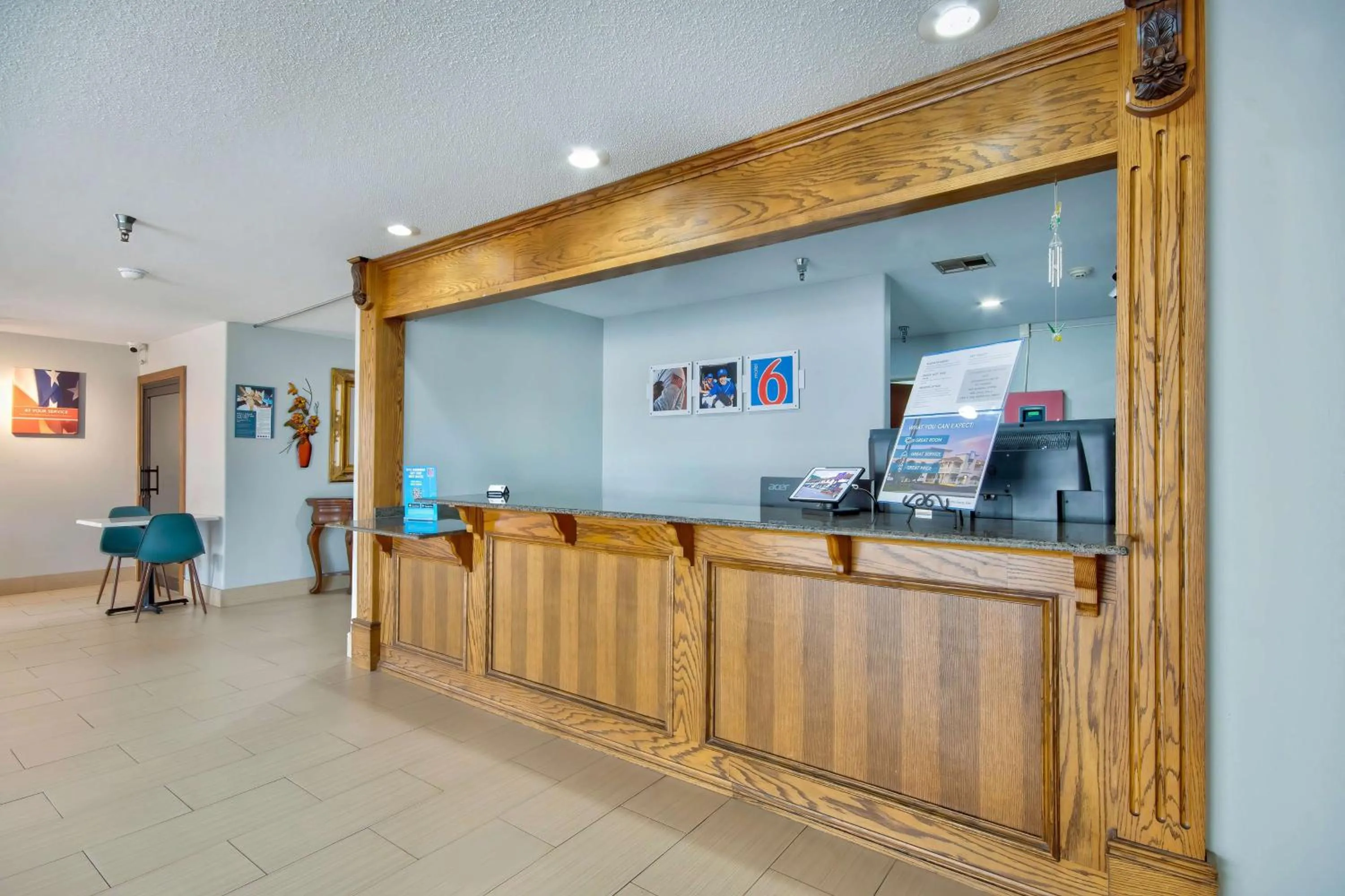 Lobby or reception in Motel 6-Abbeville, LA