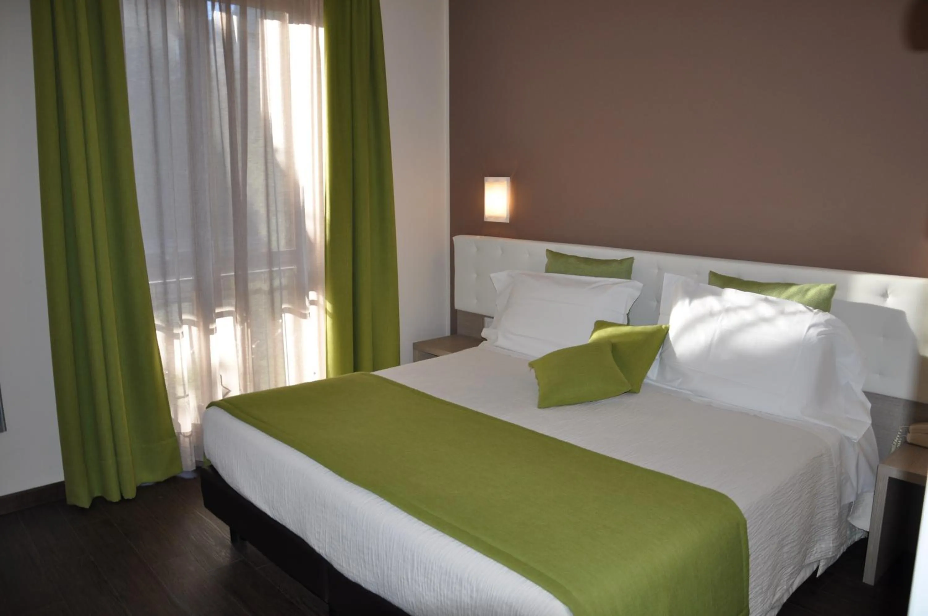 Bed in Hotel Saint Pierre