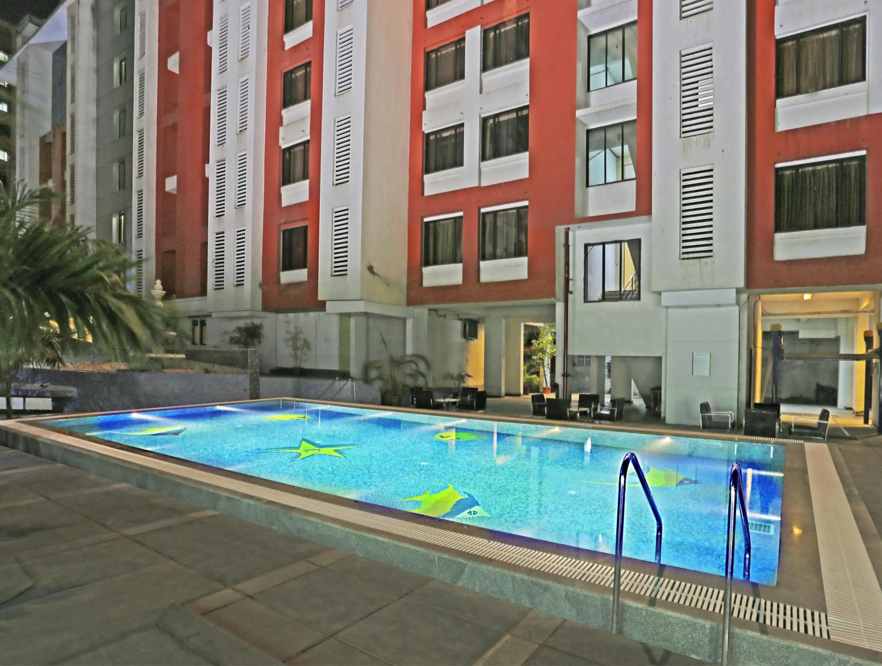 Garden in Nestor Hotel, Mumbai