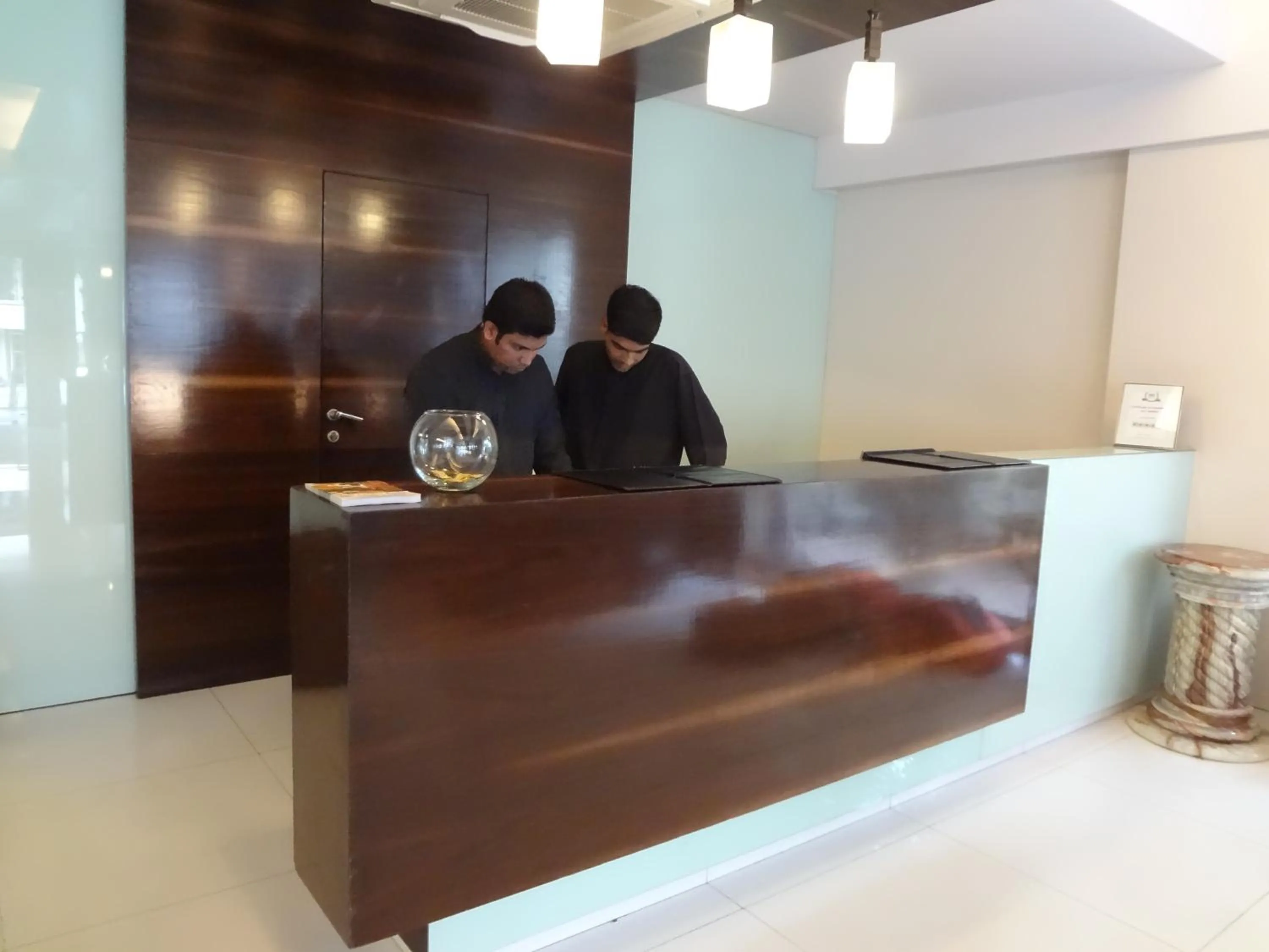 Staff in Nestor Hotel, Mumbai