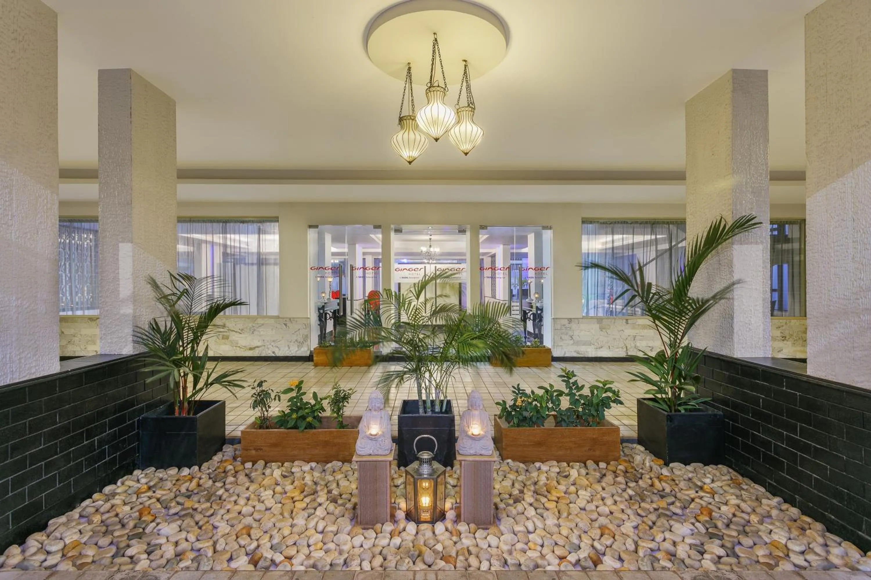 Facade/entrance in Ginger Dona Paula, Goa