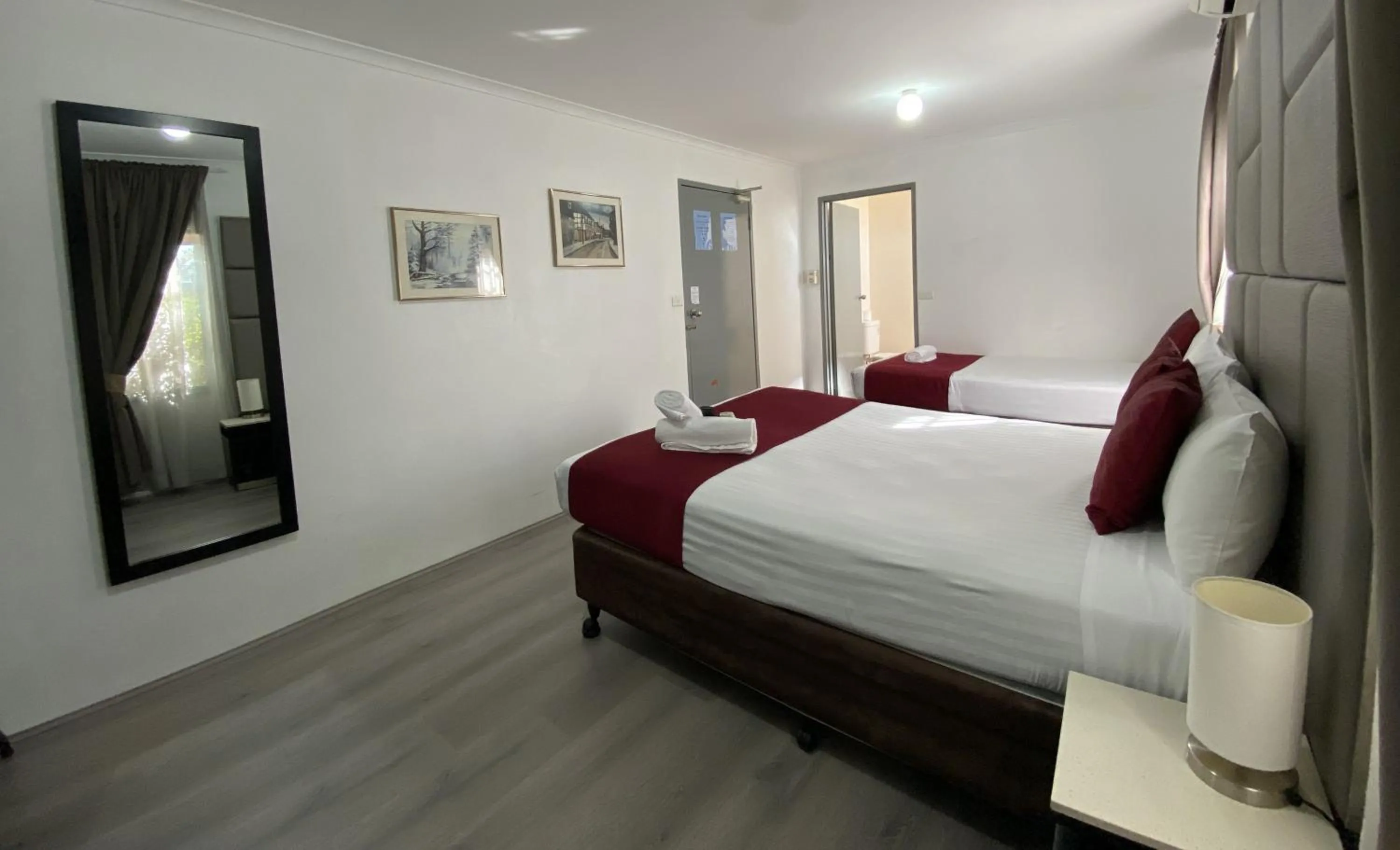 Bed in Hunter Valley Travellers Rest Motel