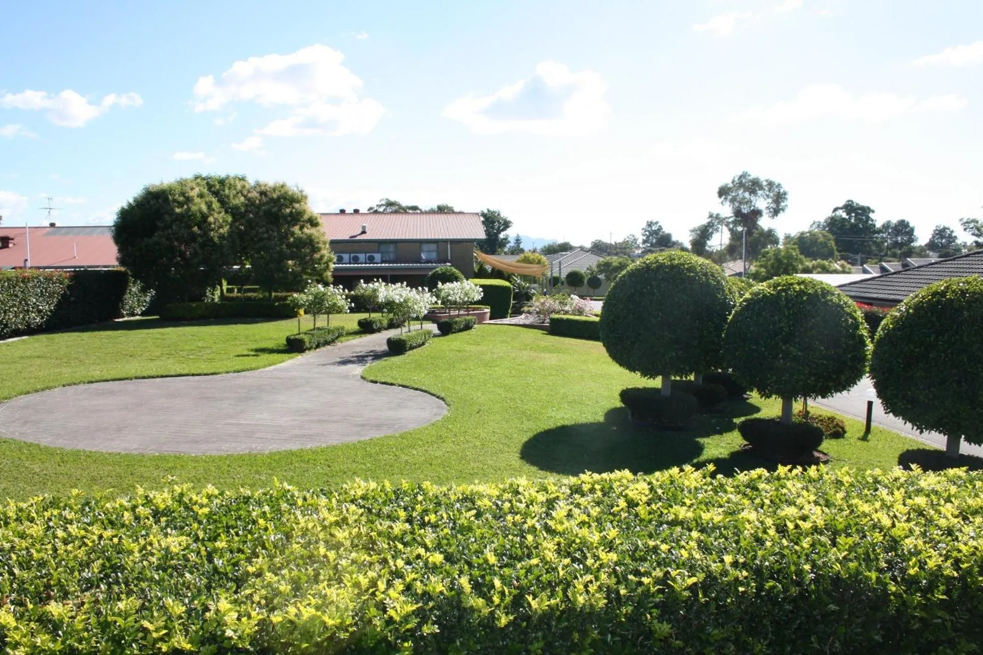 Garden in Hunter Valley Travellers Rest Motel