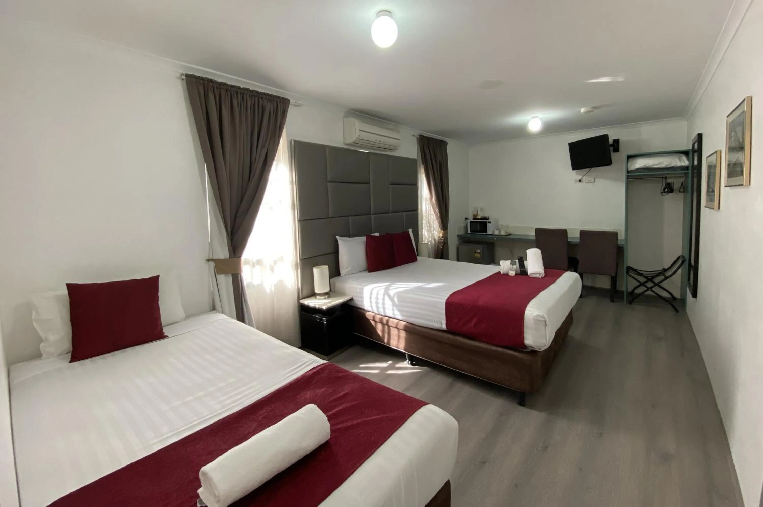 Bed in Hunter Valley Travellers Rest Motel