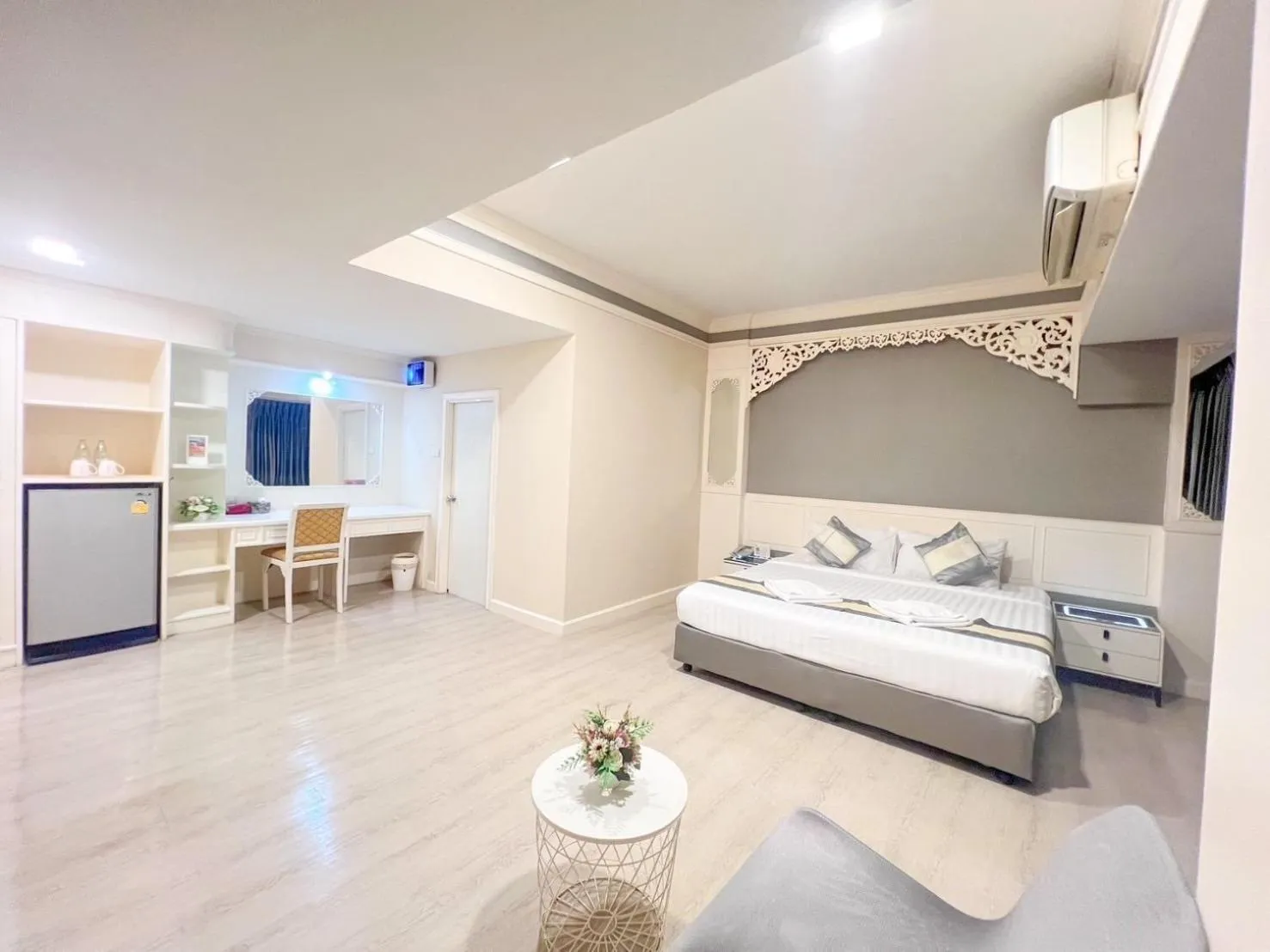 Bedroom, Bed in The Space Hotel Chiang Rai