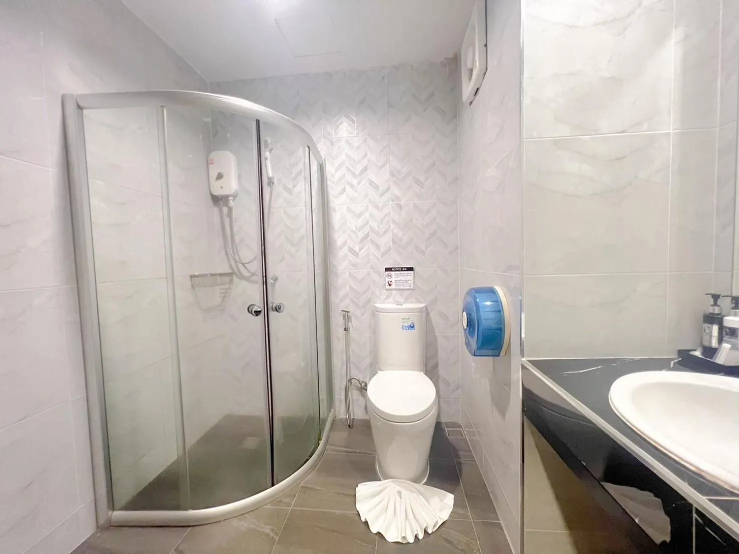 Bathroom in The Space Hotel Chiang Rai