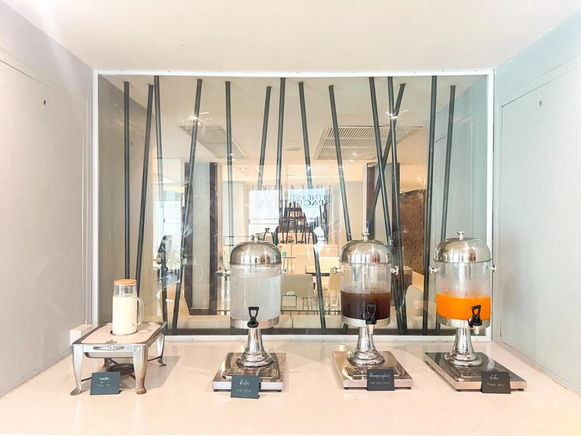 Breakfast in The Space Hotel Chiang Rai