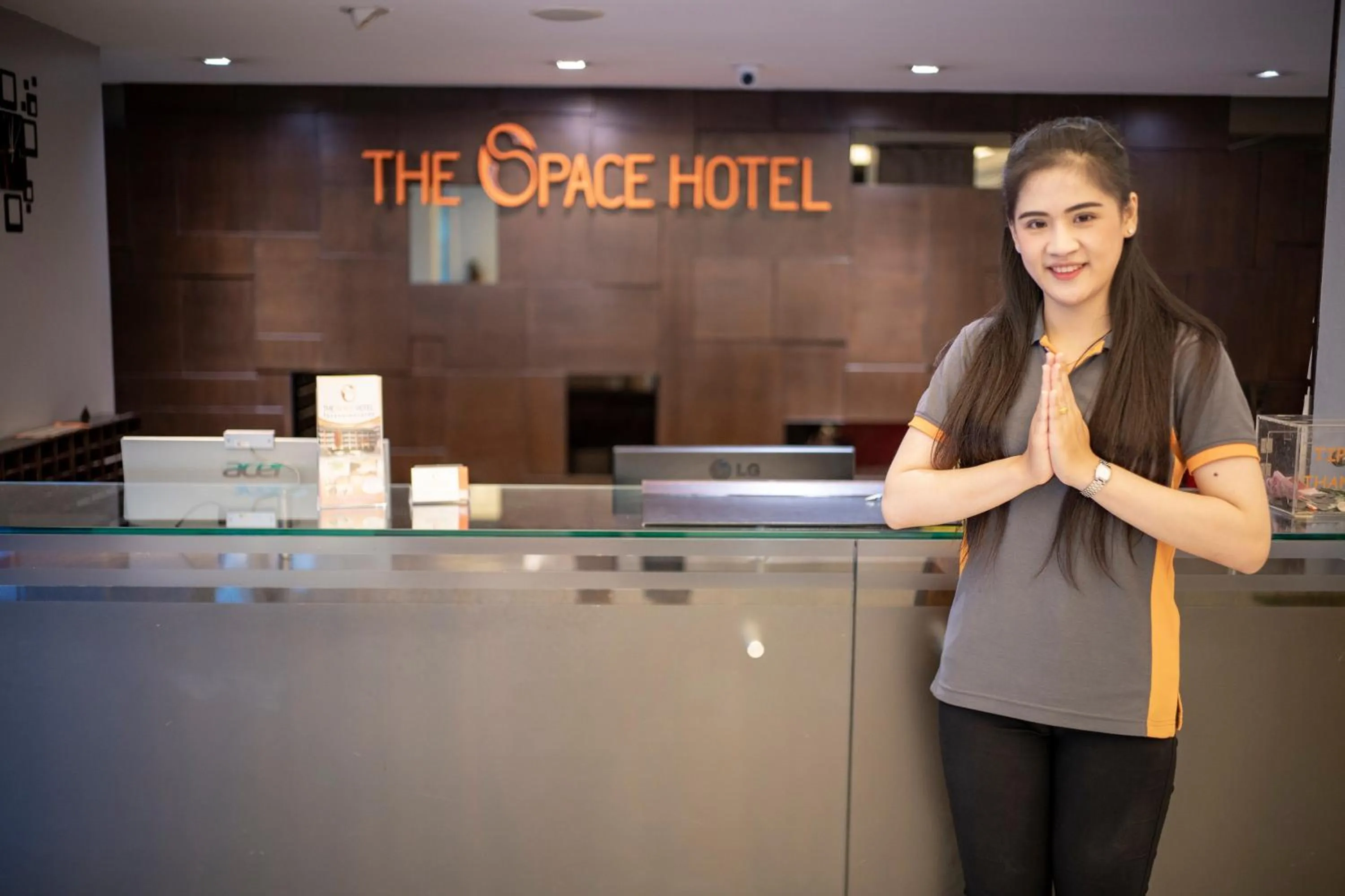 Lobby or reception in The Space Hotel Chiang Rai