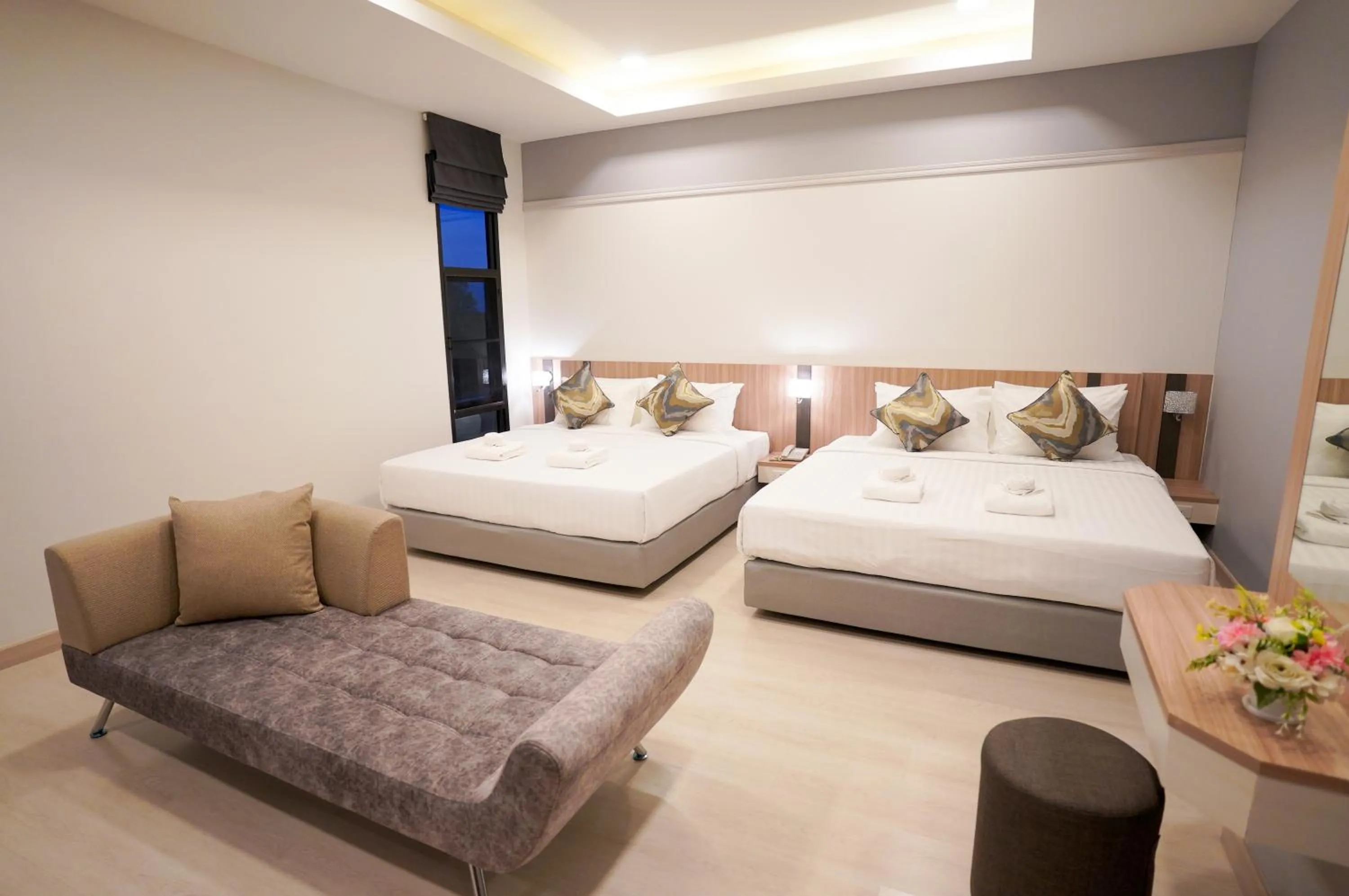 Bedroom, Bed in The Space Hotel Chiang Rai