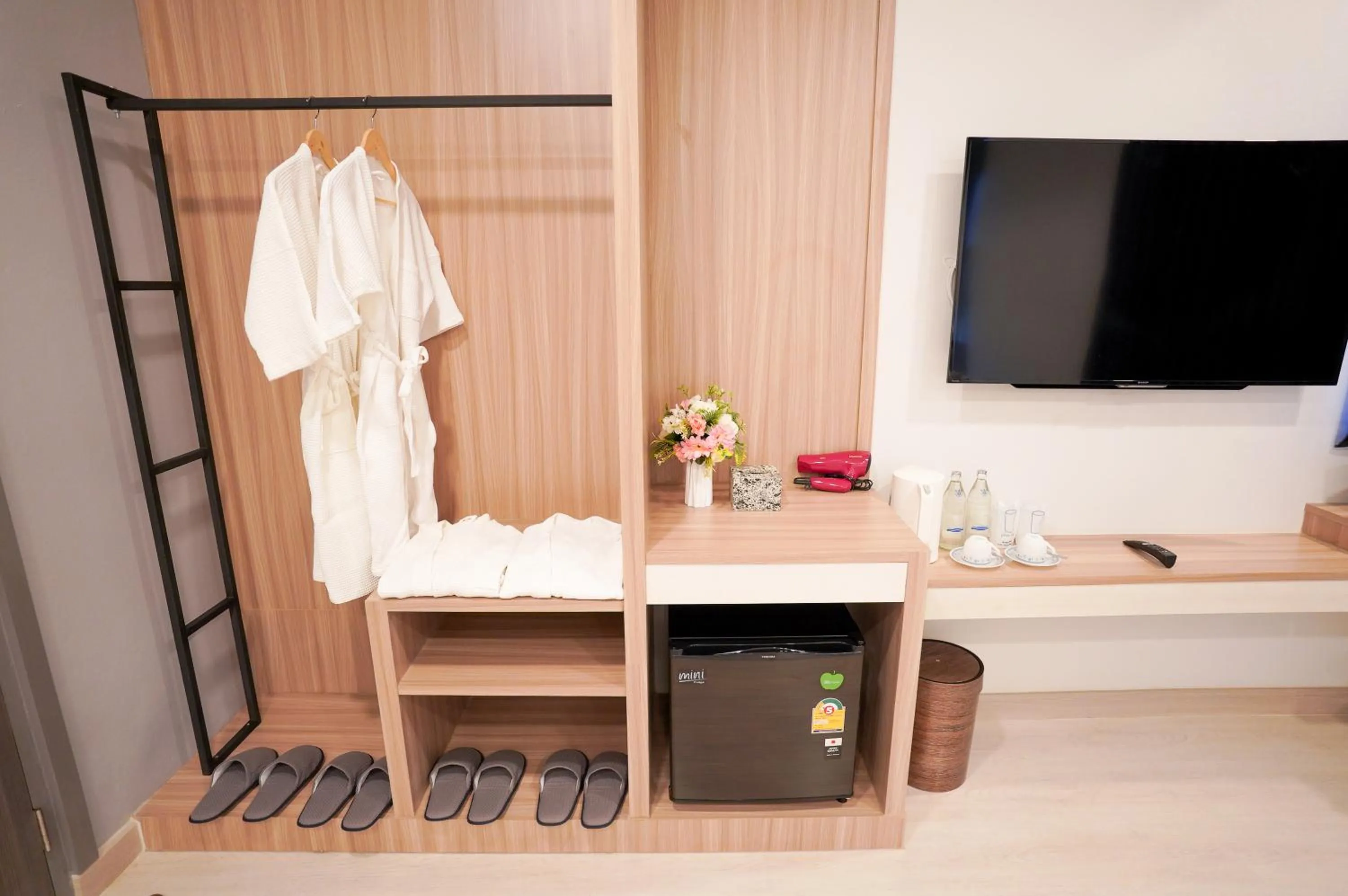 Bedroom in The Space Hotel Chiang Rai