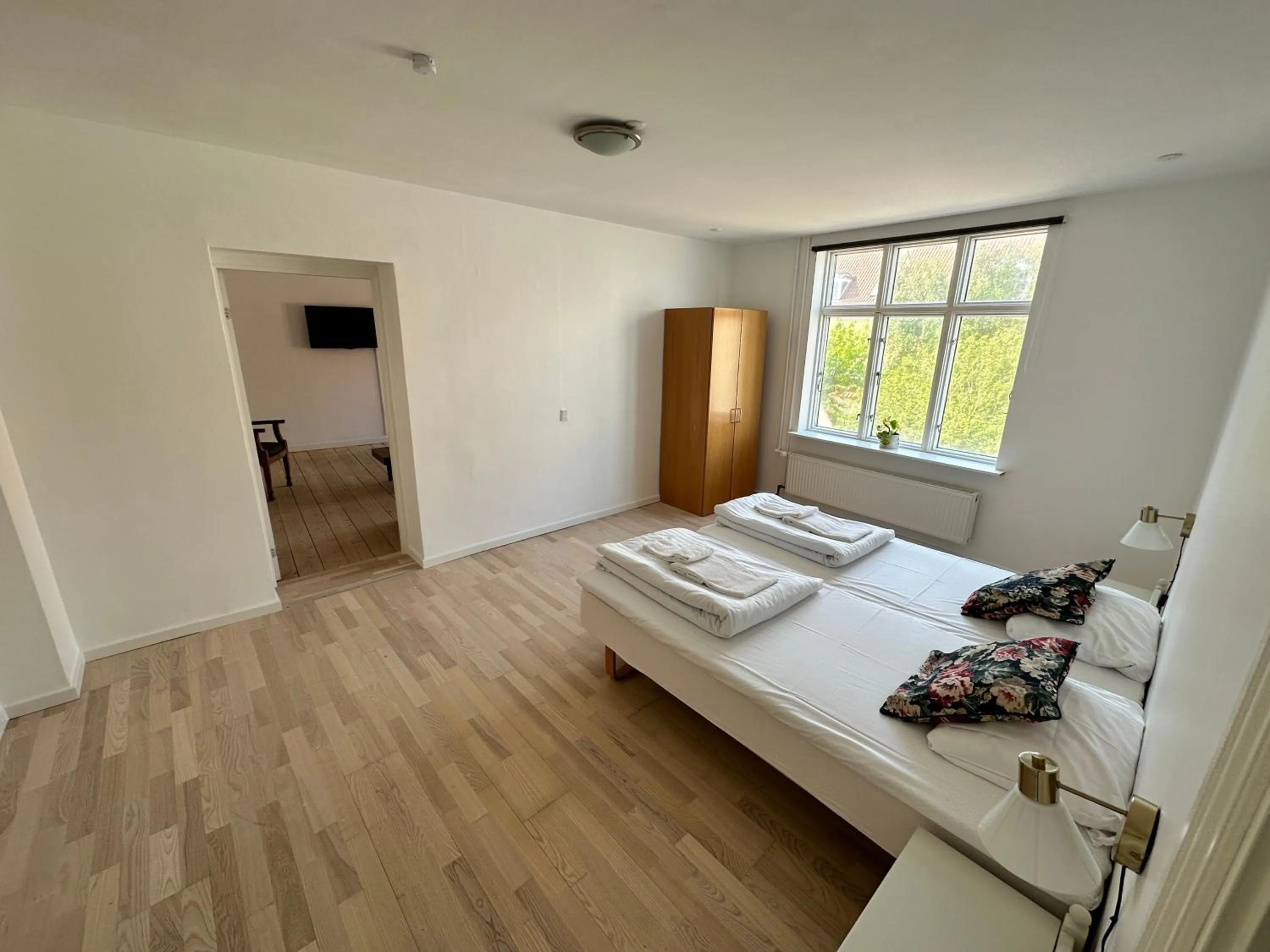 Bed in Løgstør Badehotel - Hotel du Nord