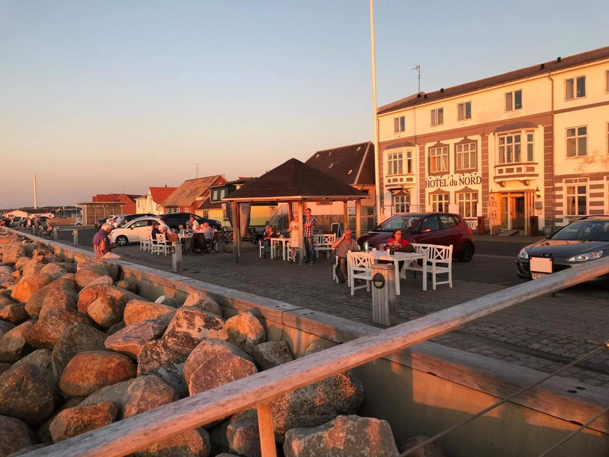 Sea view in Løgstør Badehotel - Hotel du Nord