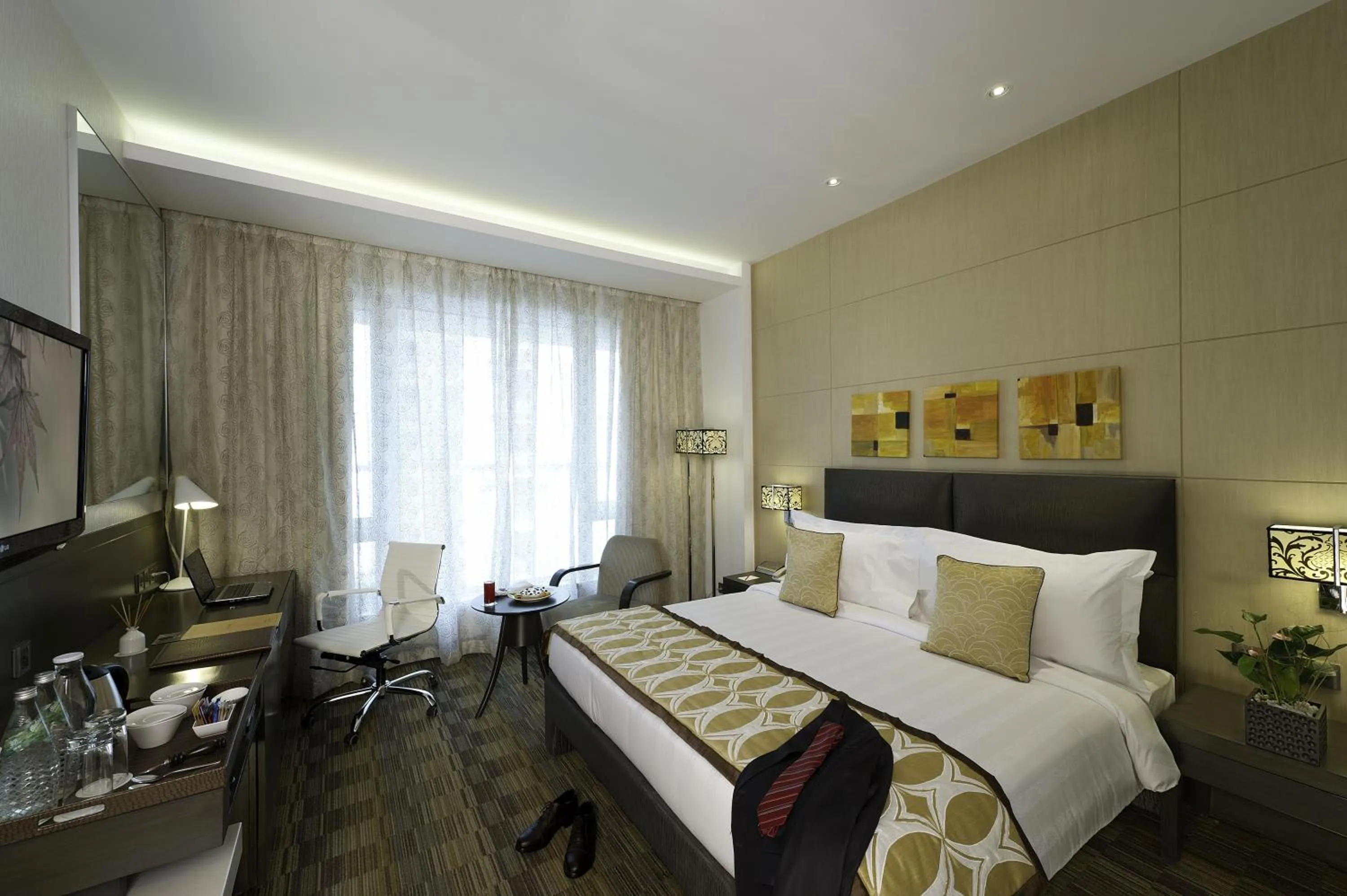 Photo of the whole room, Bed in Meluha - The Fern