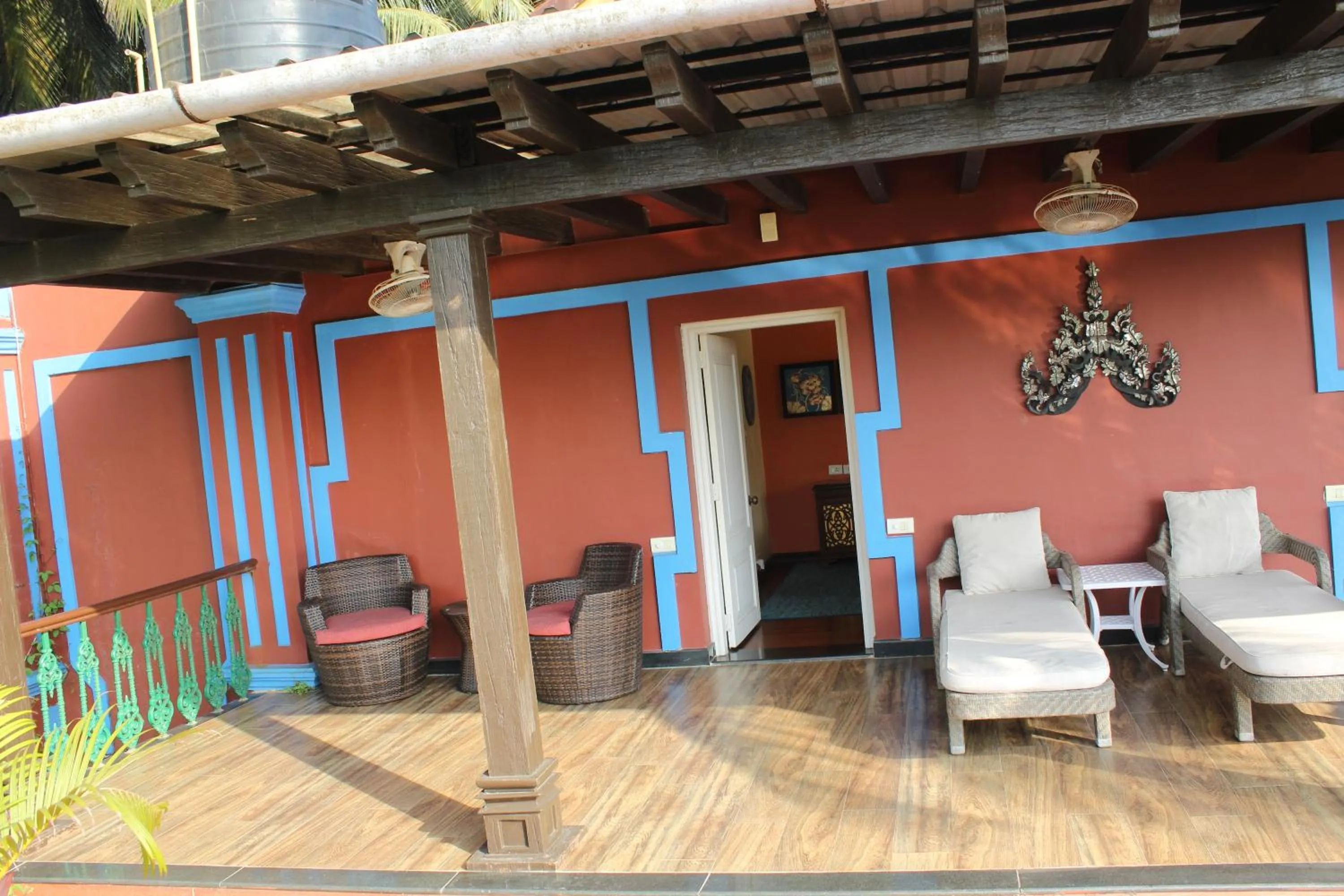 Patio in Fenicia Riverside Resort