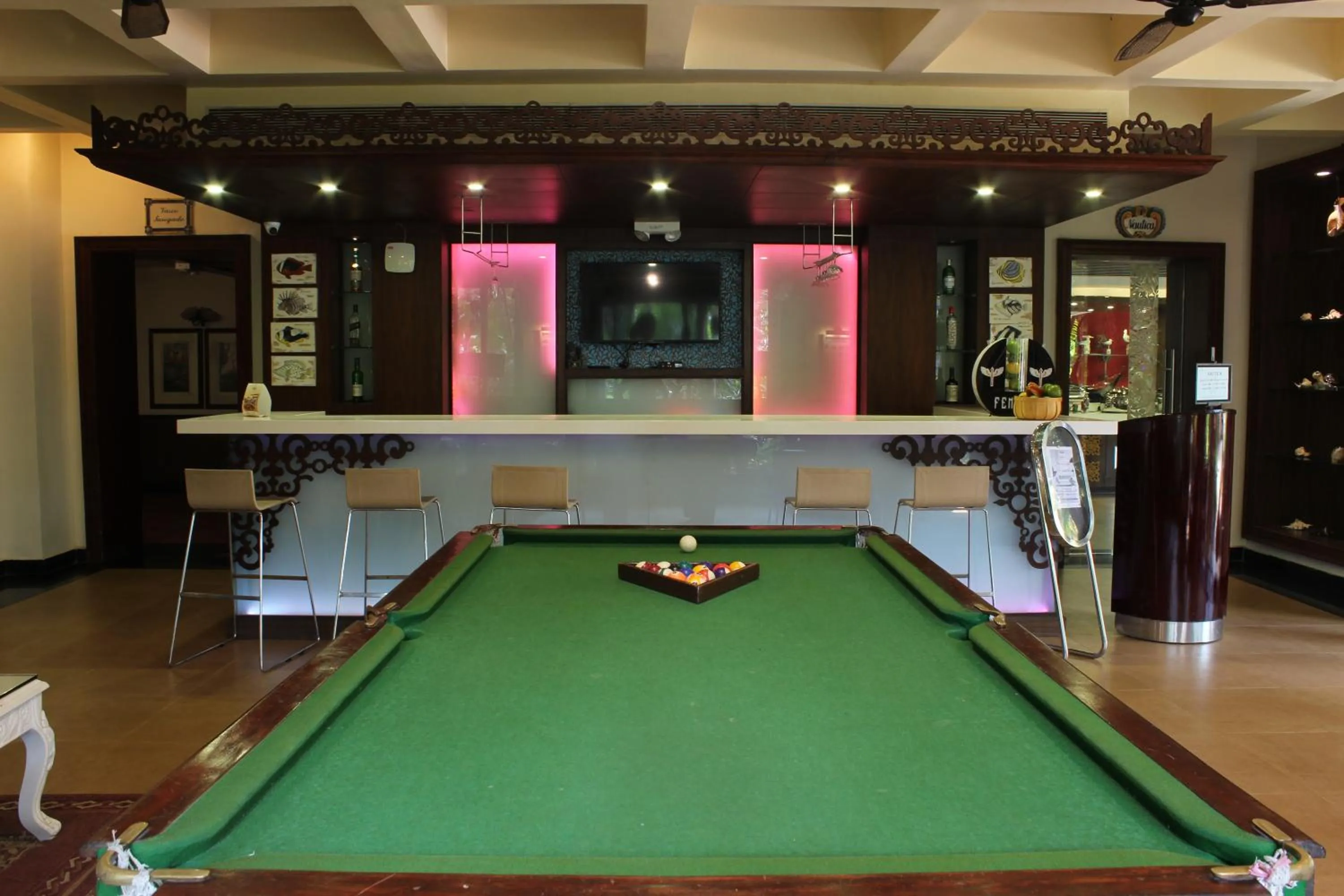 Billiard in Fenicia Riverside Resort