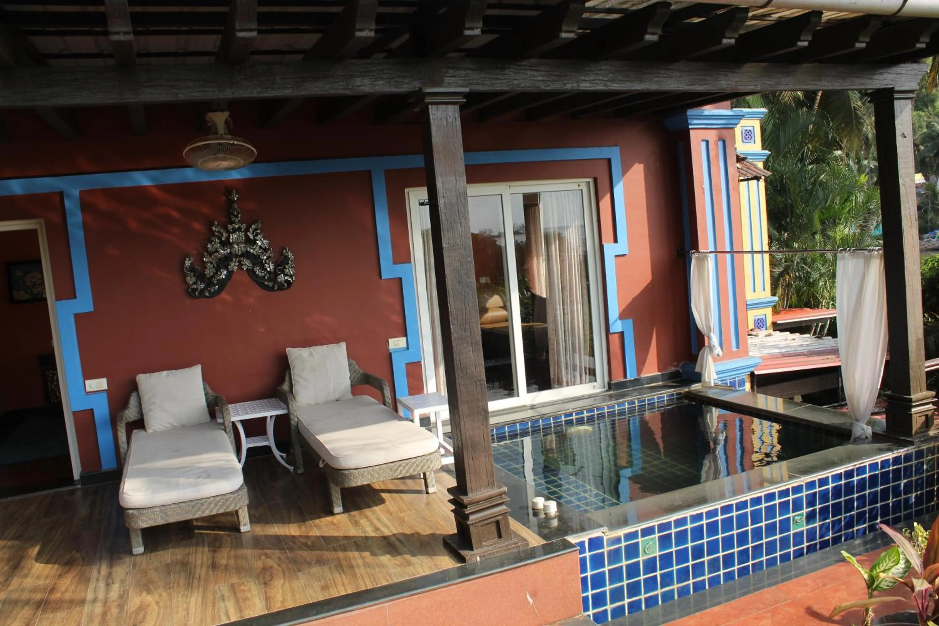 Patio in Fenicia Riverside Resort