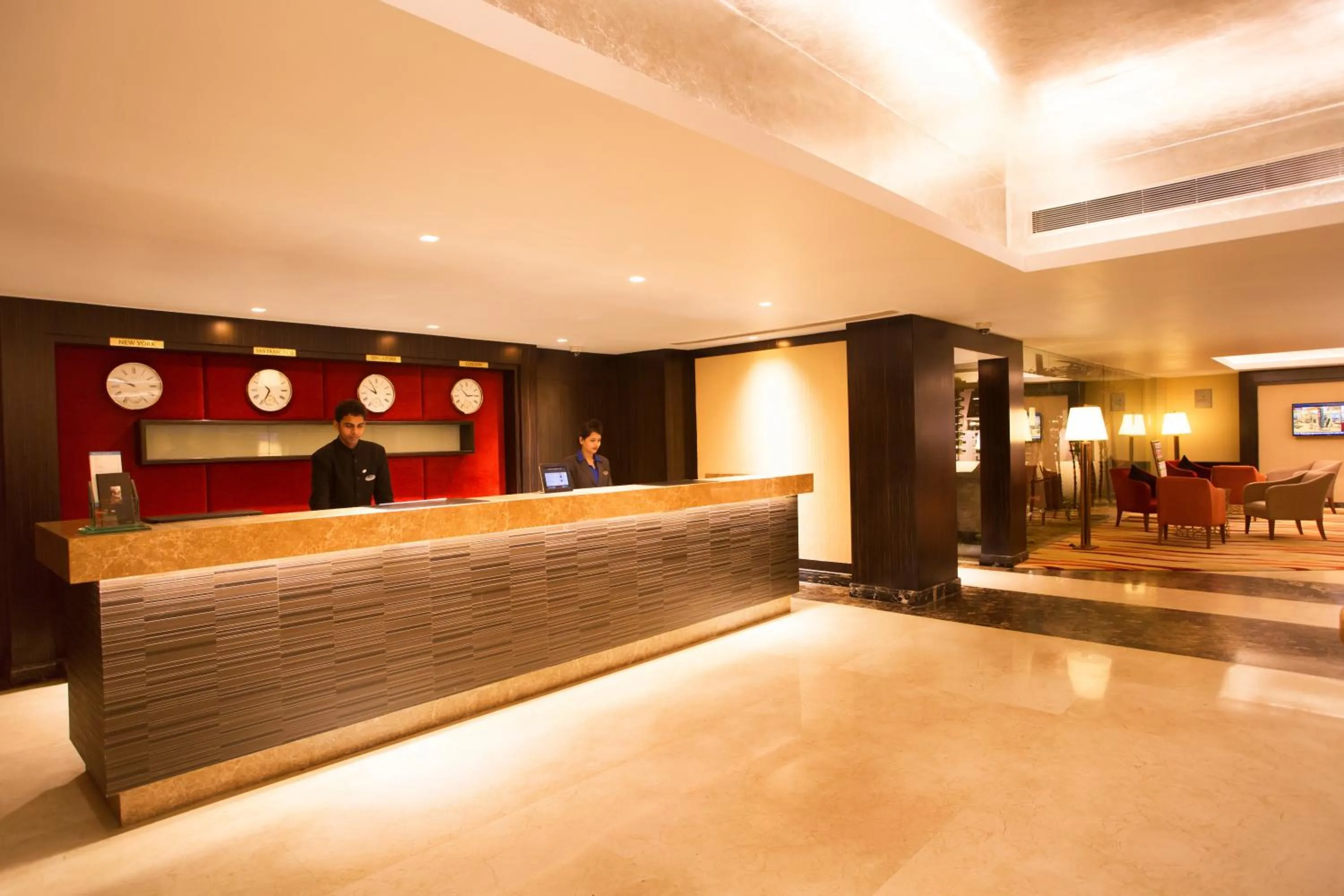 Lobby or reception in Ellaa Hotel Gachibowli
