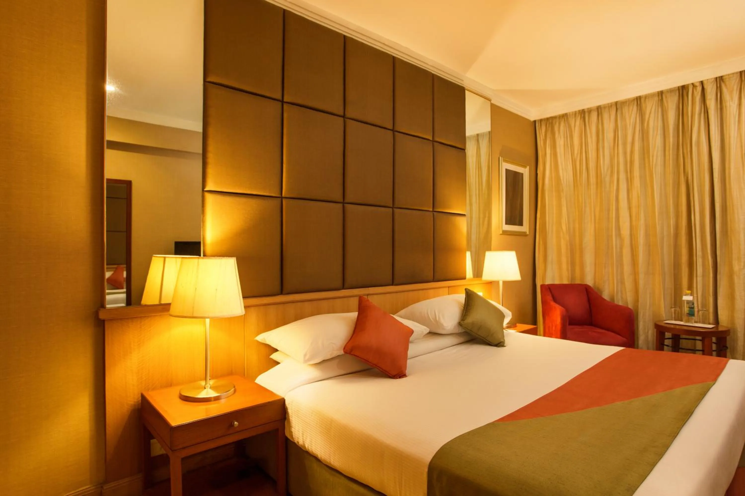 Bed in Ellaa Hotel Gachibowli