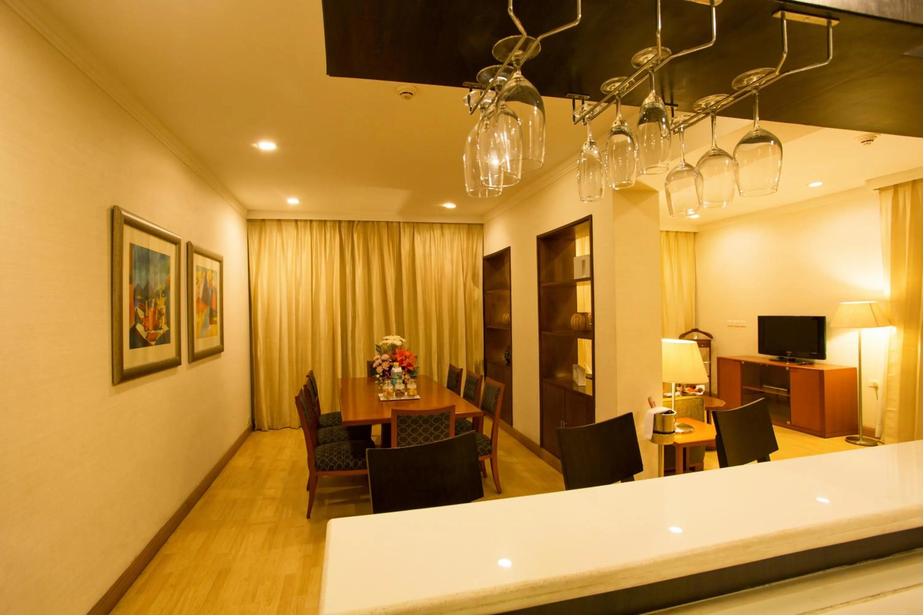 Kitchen or kitchenette in Ellaa Hotel Gachibowli