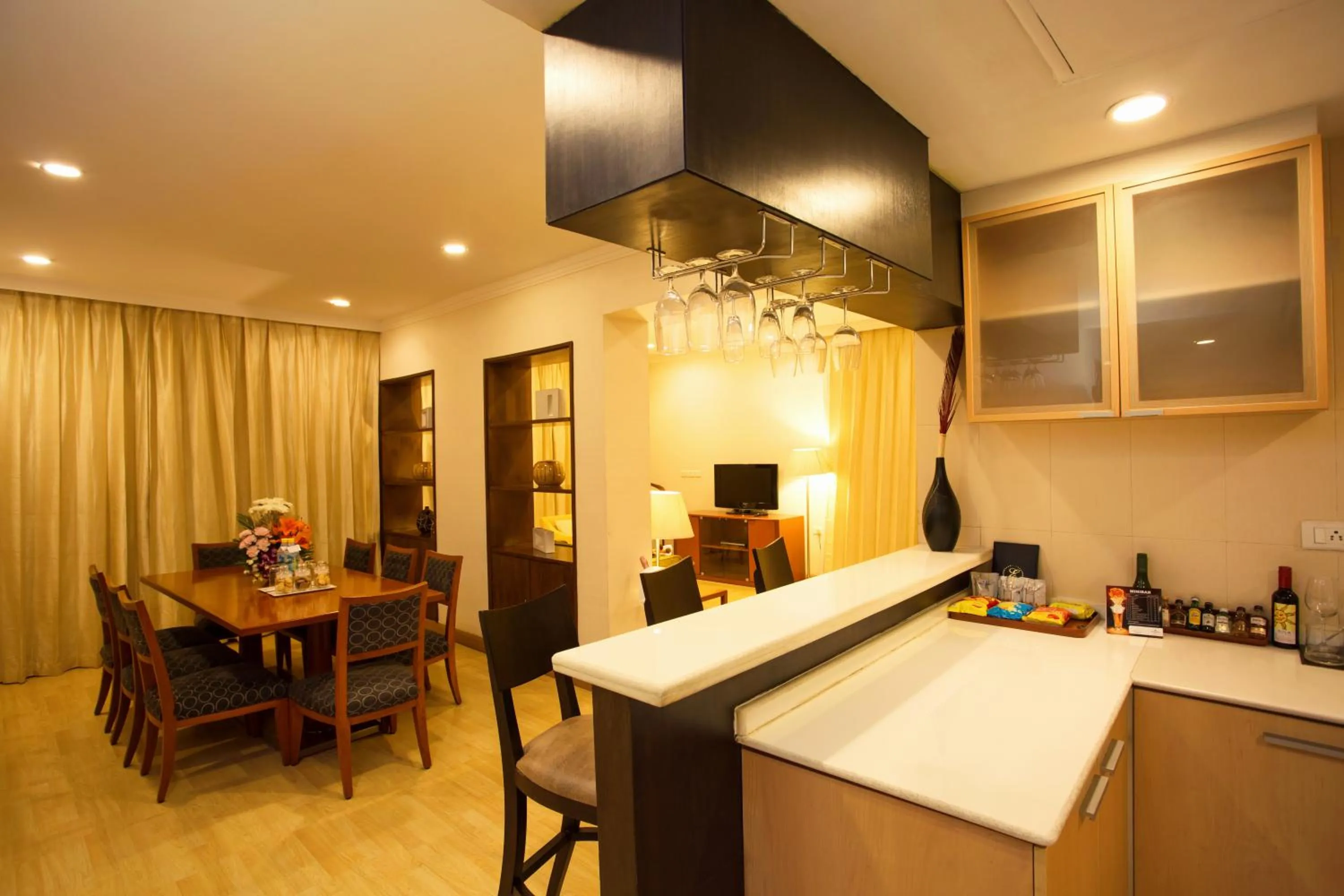 Kitchen or kitchenette in Ellaa Hotel Gachibowli