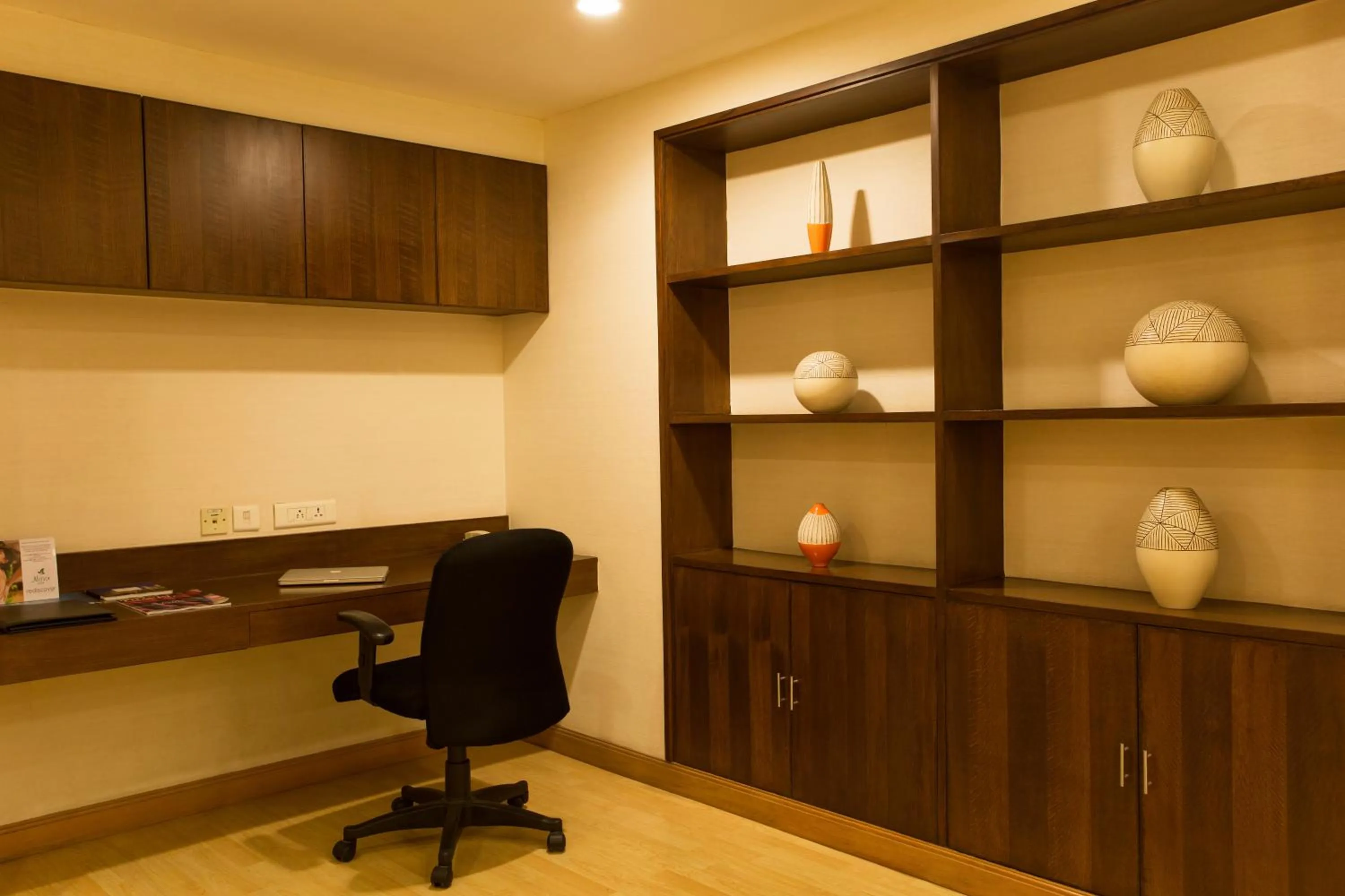 Seating area in Ellaa Hotel Gachibowli