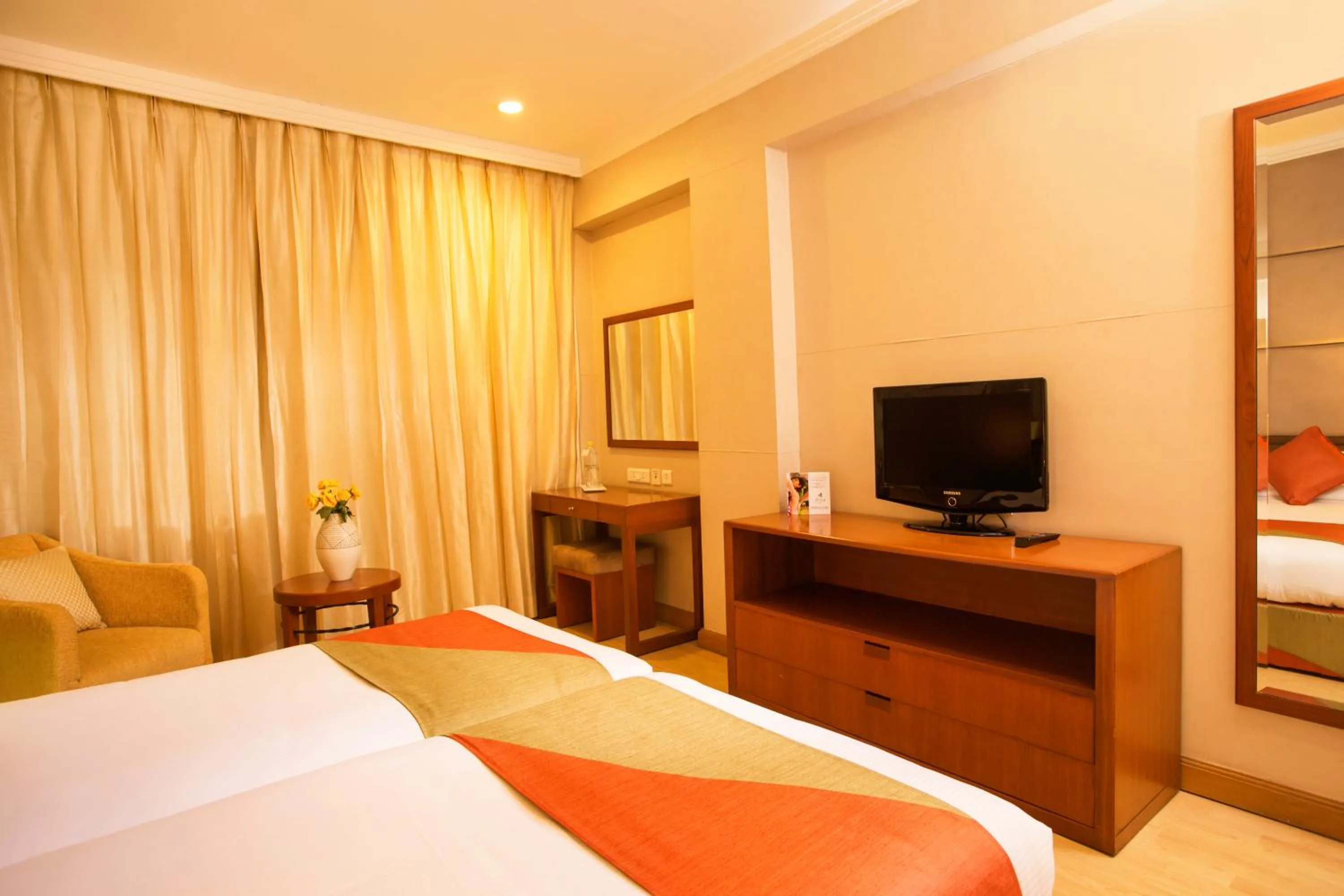 Photo of the whole room, Bed in Ellaa Hotel Gachibowli