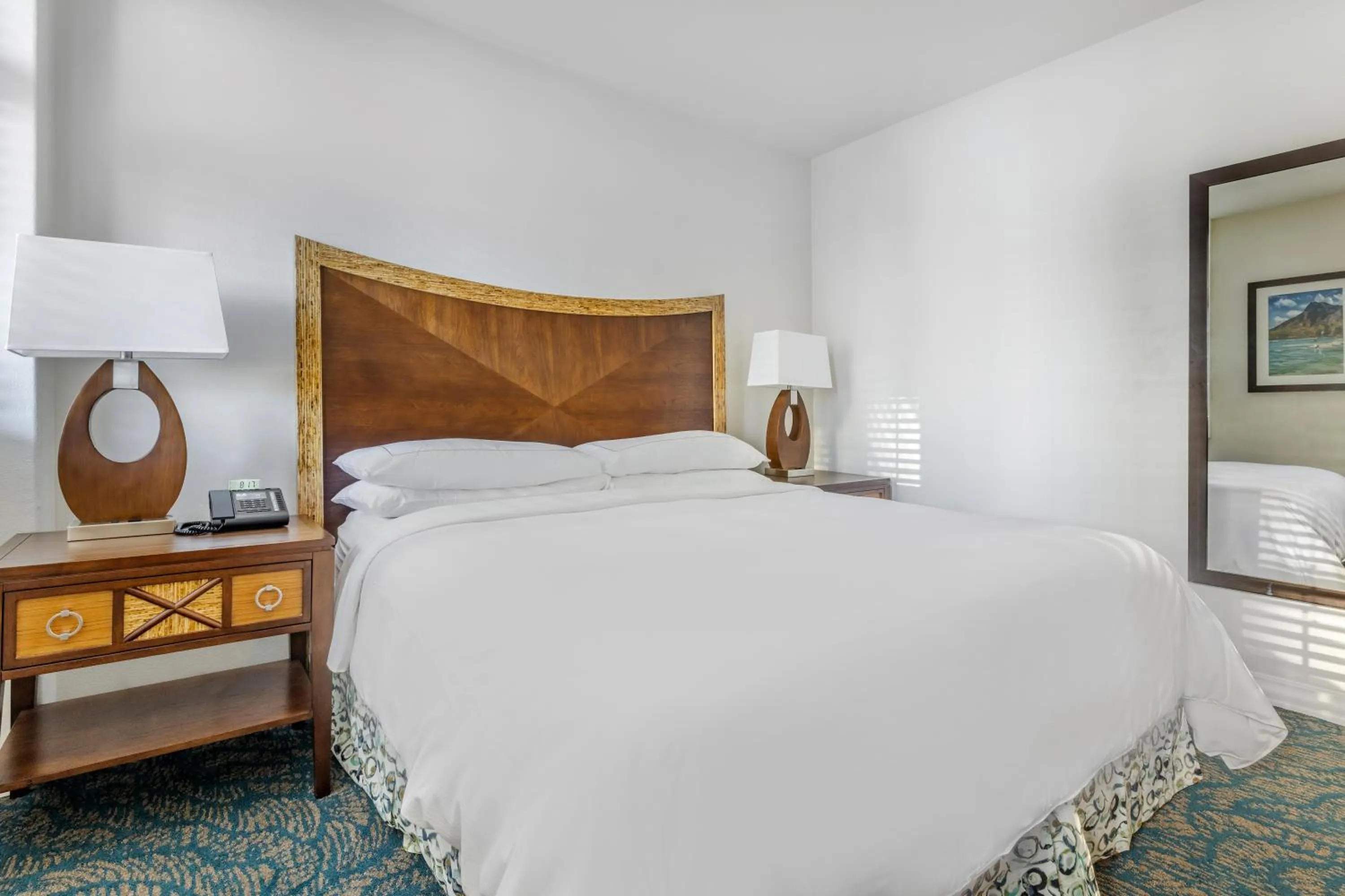 Bed in Hilton Grand Vacations Club at Hilton Hawaiian Village