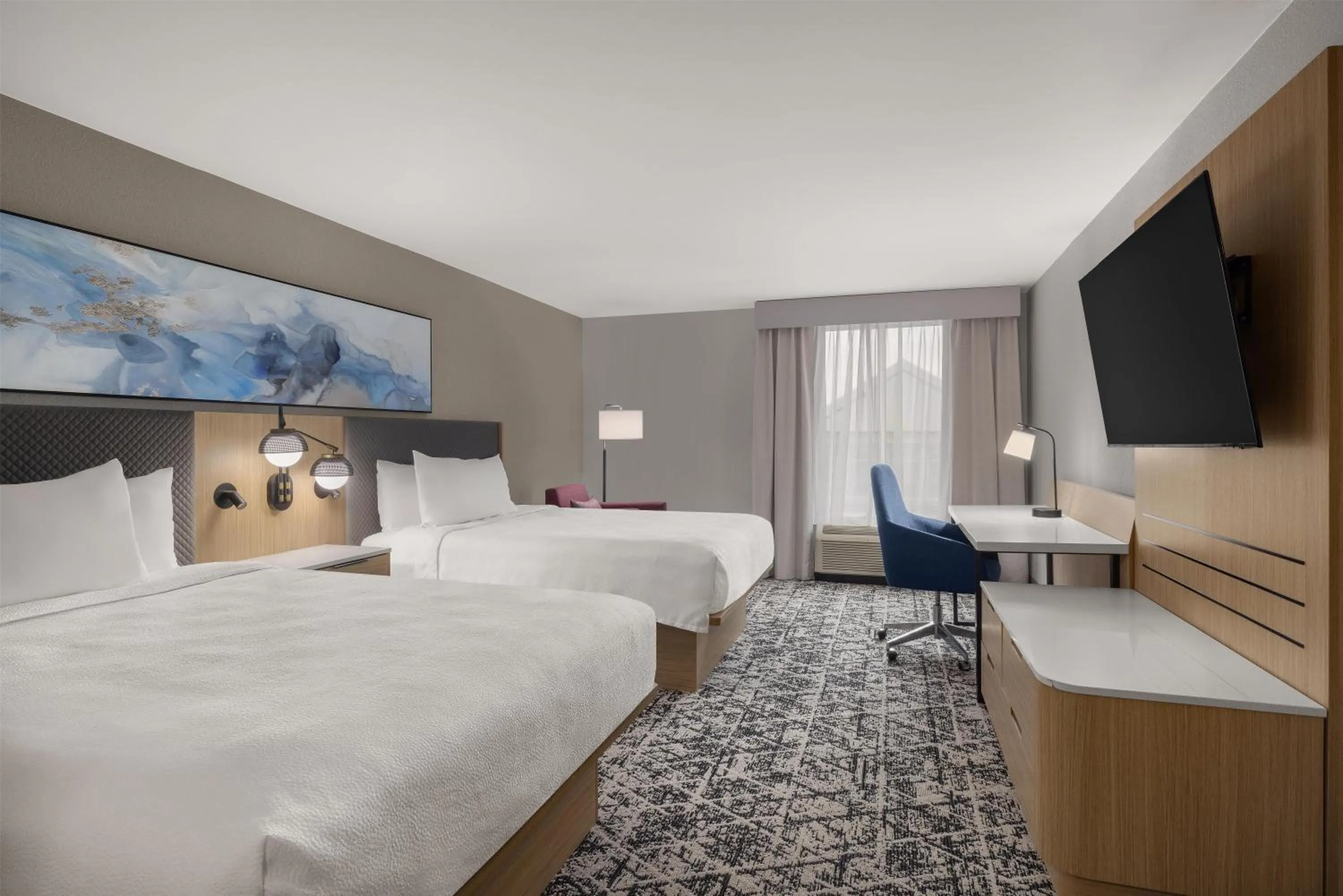 Bed in Hilton Garden Inn Washington DC/Greenbelt