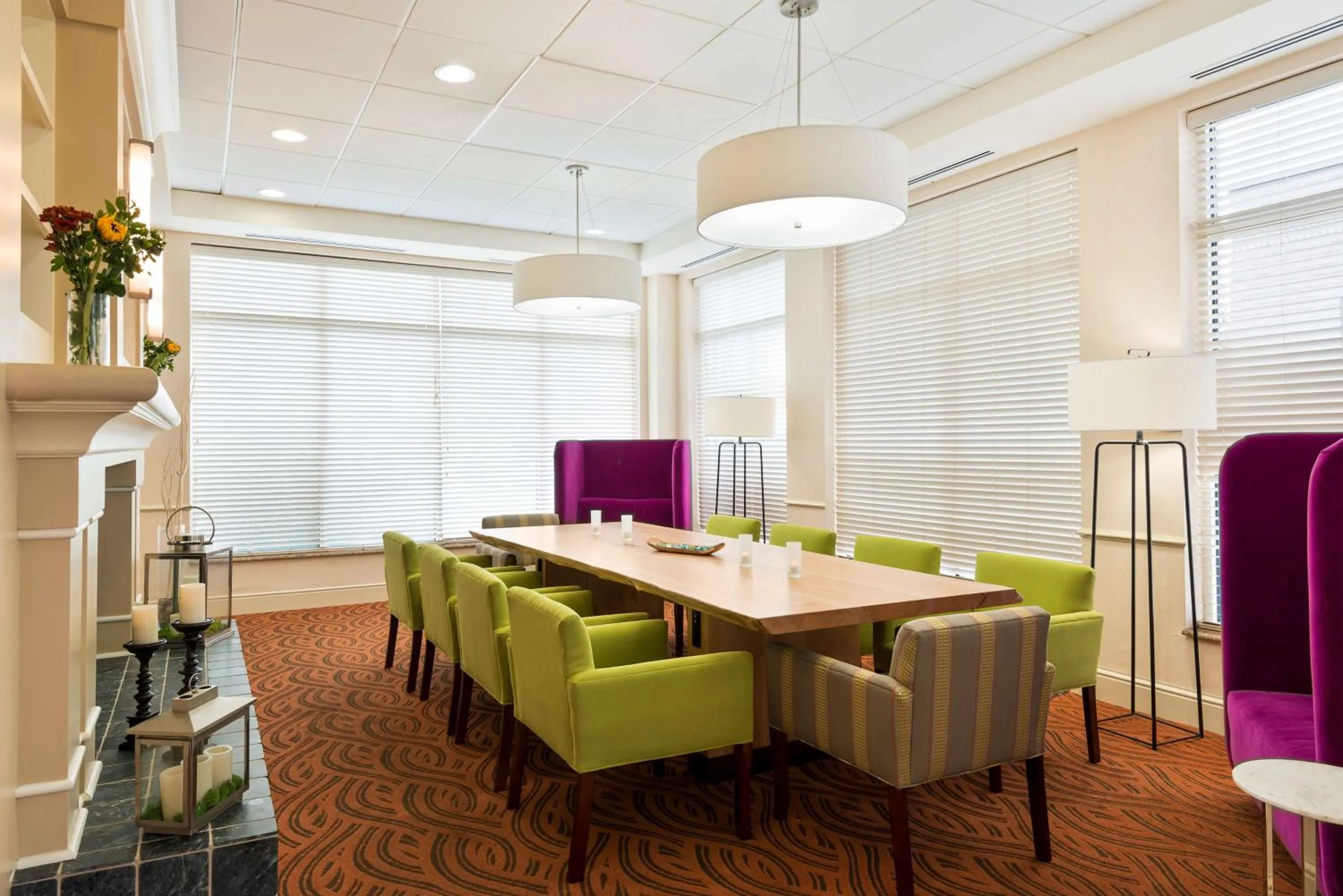 Lobby or reception in Hilton Garden Inn Washington DC/Greenbelt