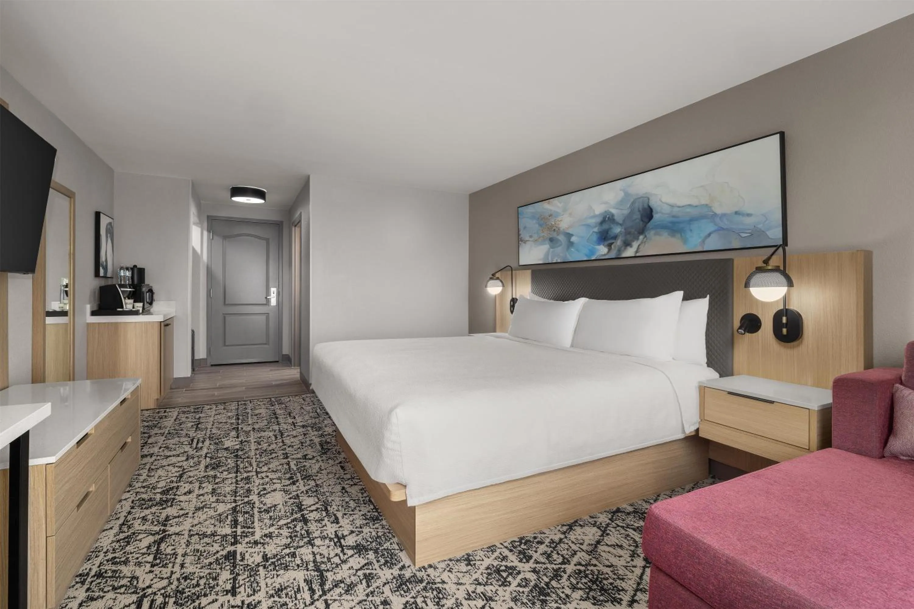 Bed in Hilton Garden Inn Washington DC/Greenbelt