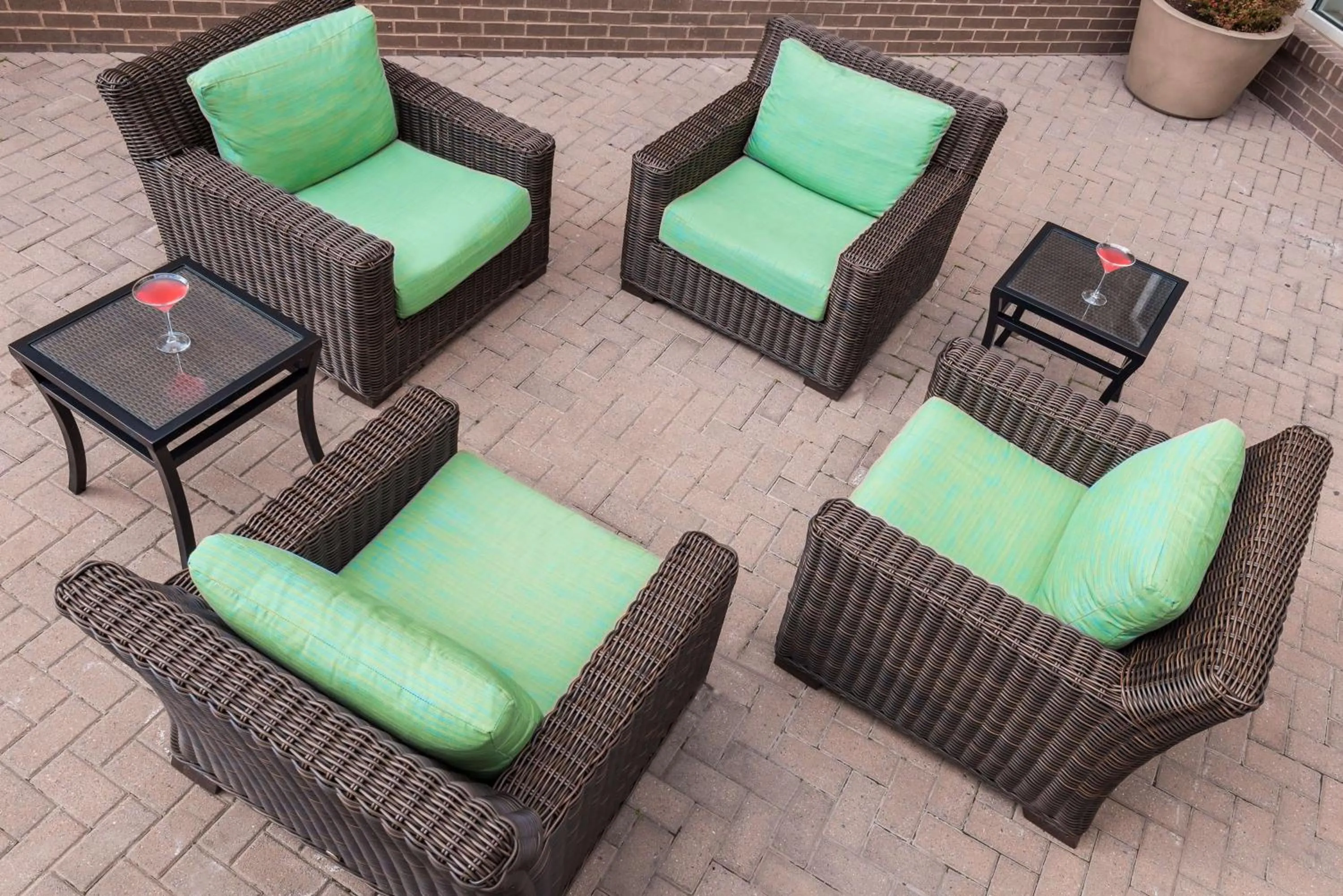 Patio in Hilton Garden Inn Washington DC/Greenbelt