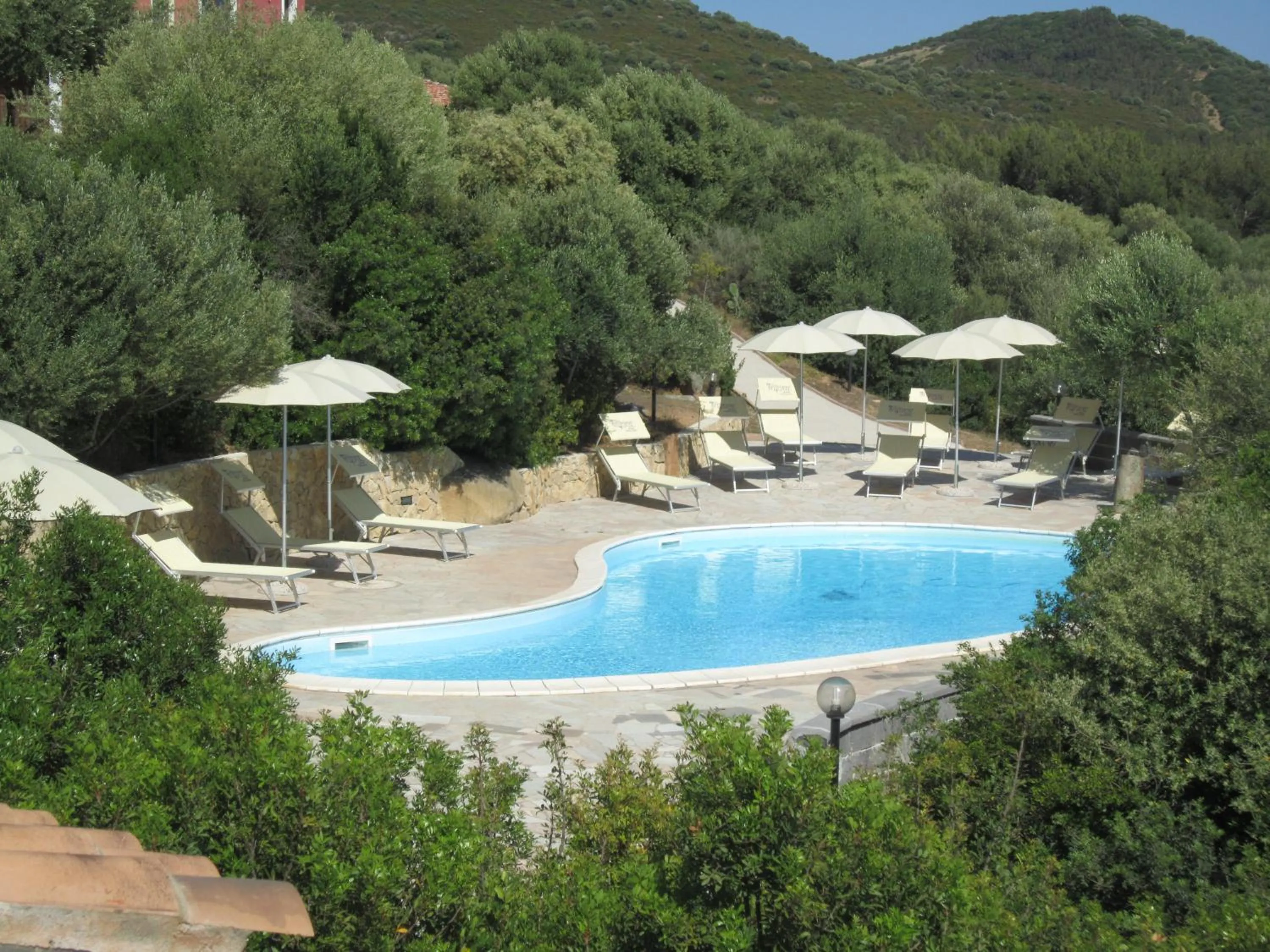 Swimming pool in Hotel Belvedere