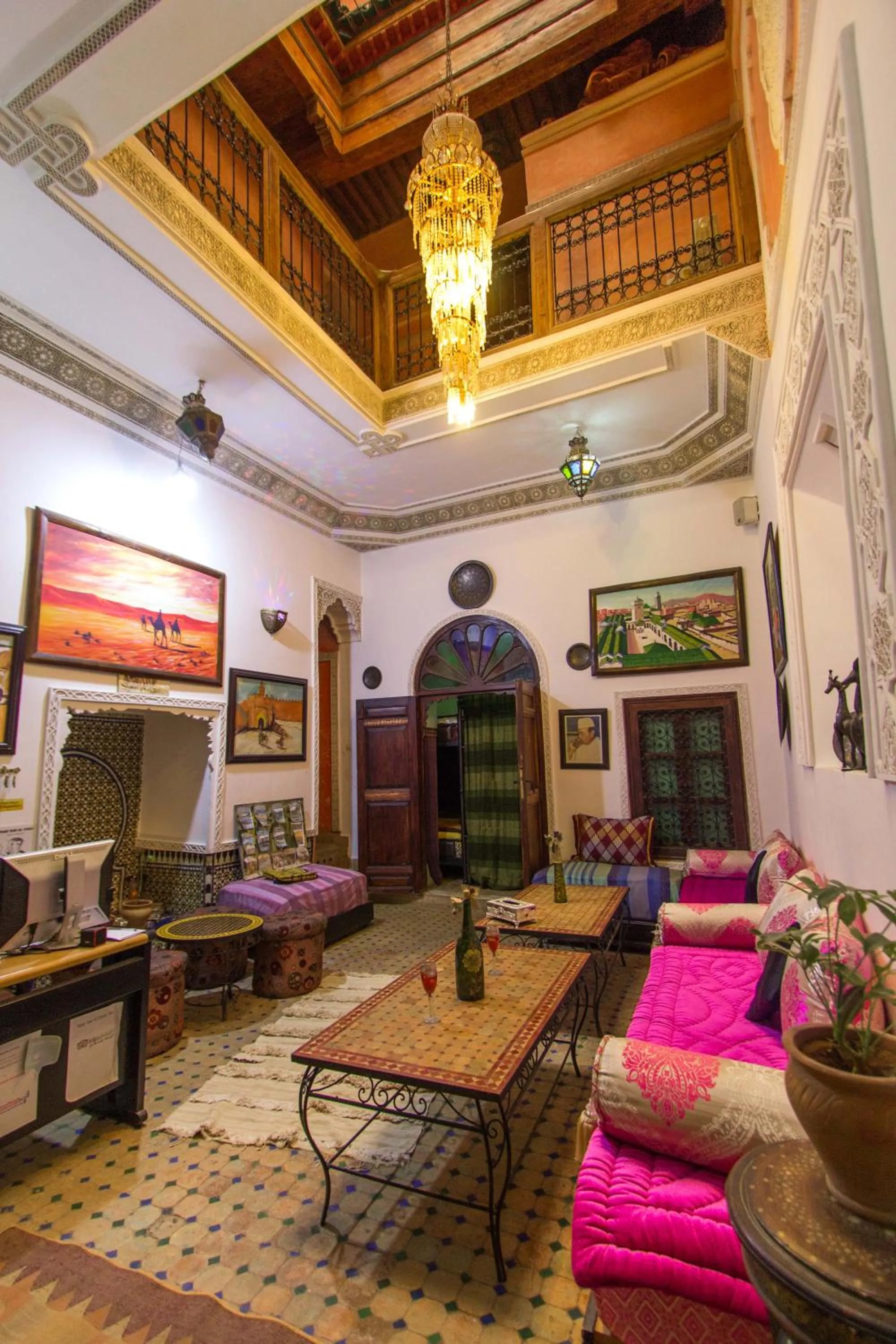 Living room in Riad Anass Al Ouali